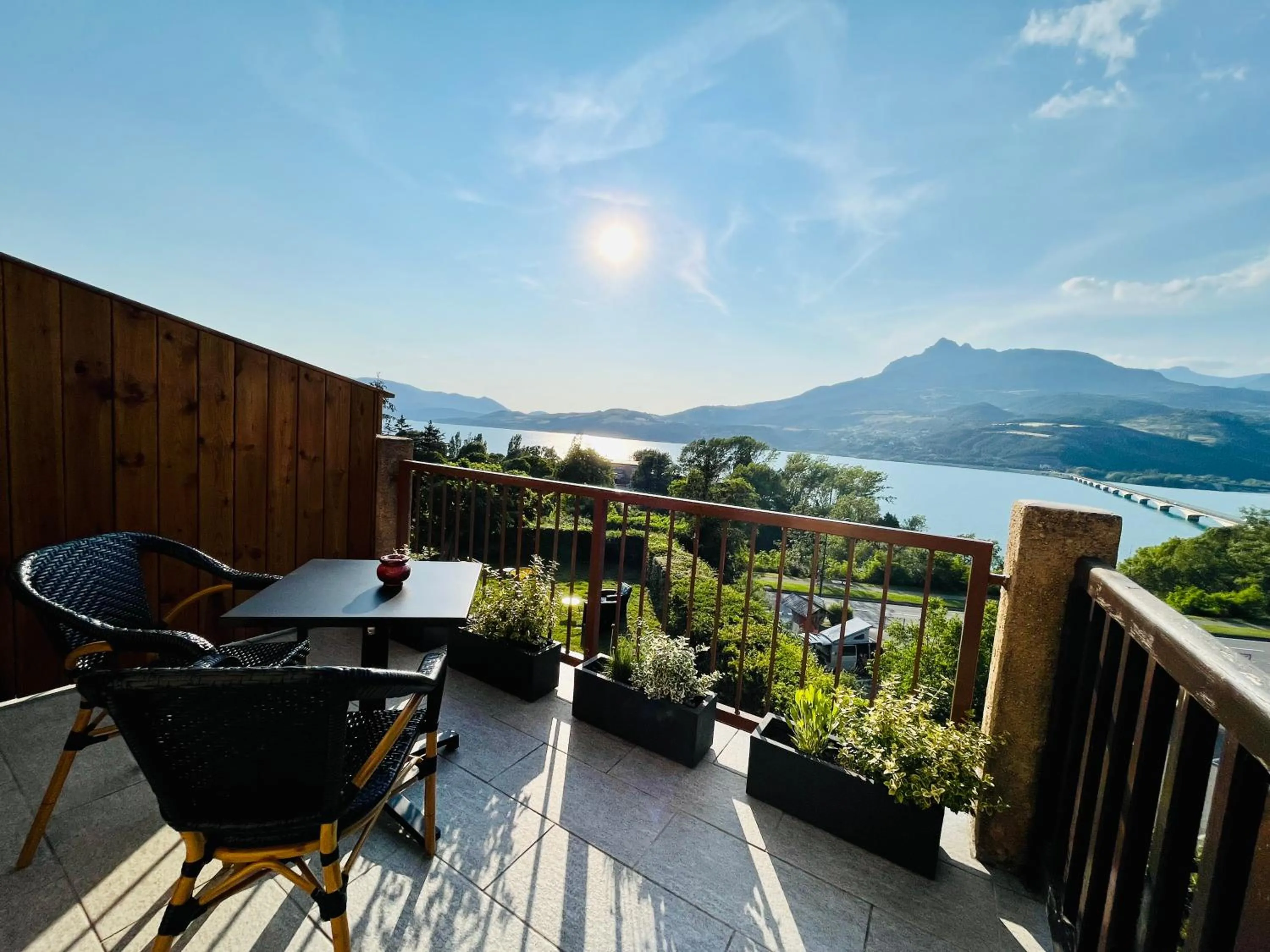 View (from property/room) in Hôtel les Chaumettes