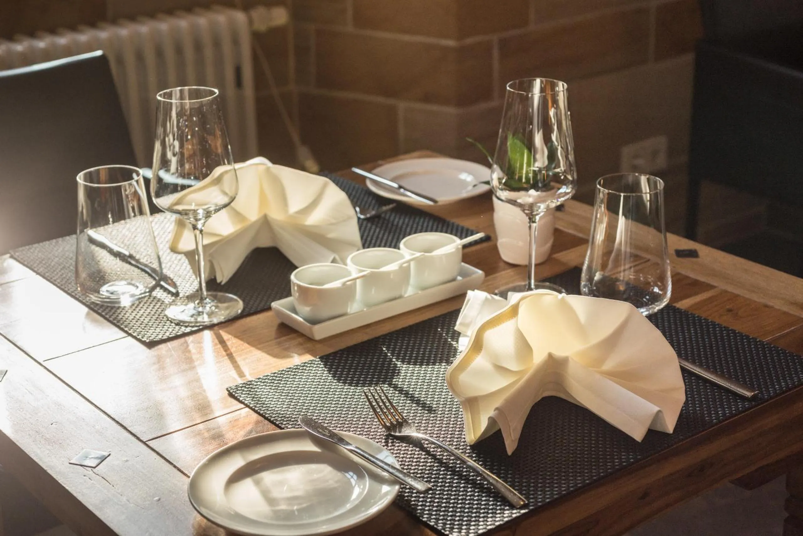 Restaurant/places to eat in Schlosshotel Bergzaberner Hof