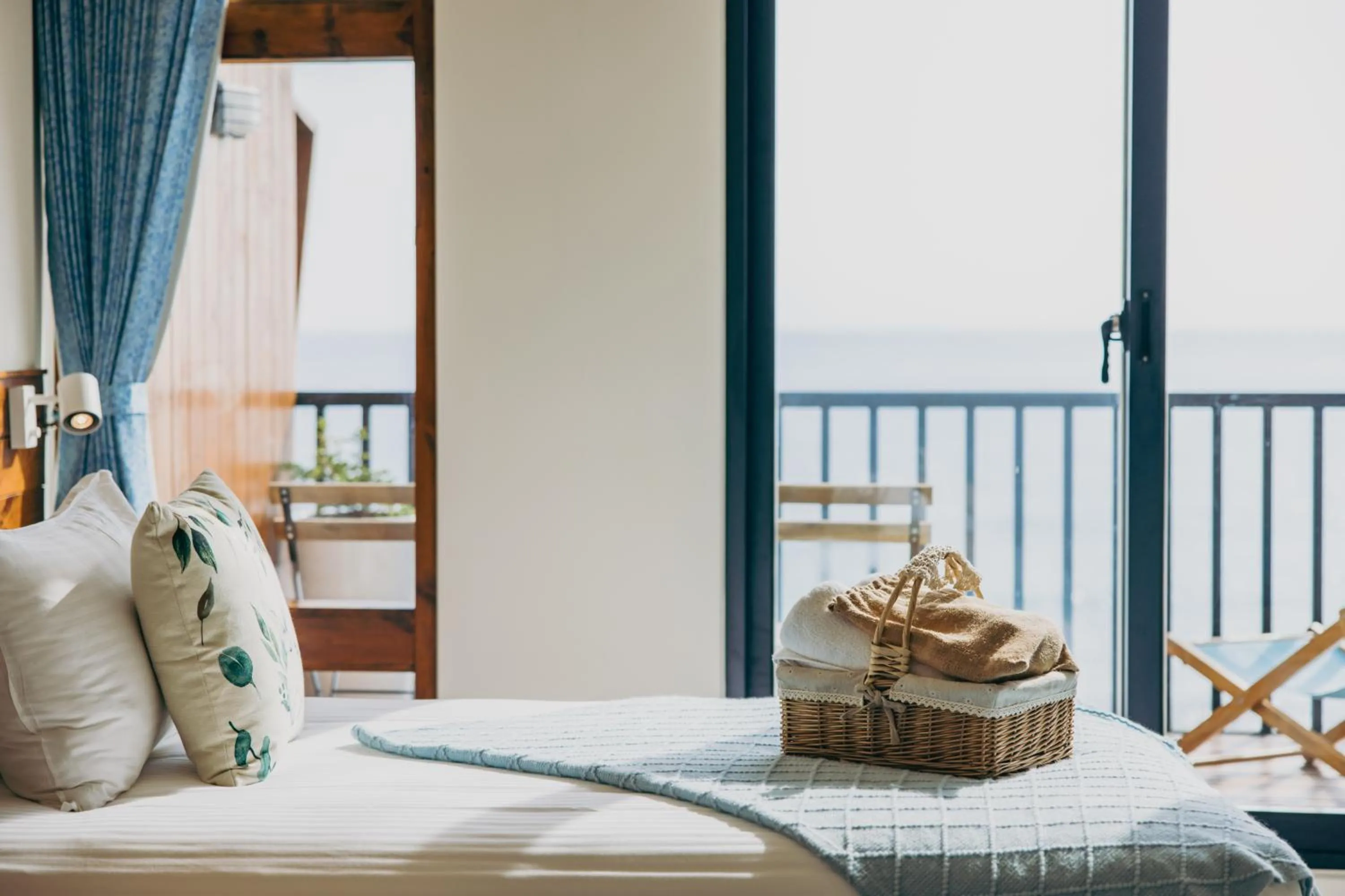 Bed in Chuanfanrock Haku Beach Days Inn