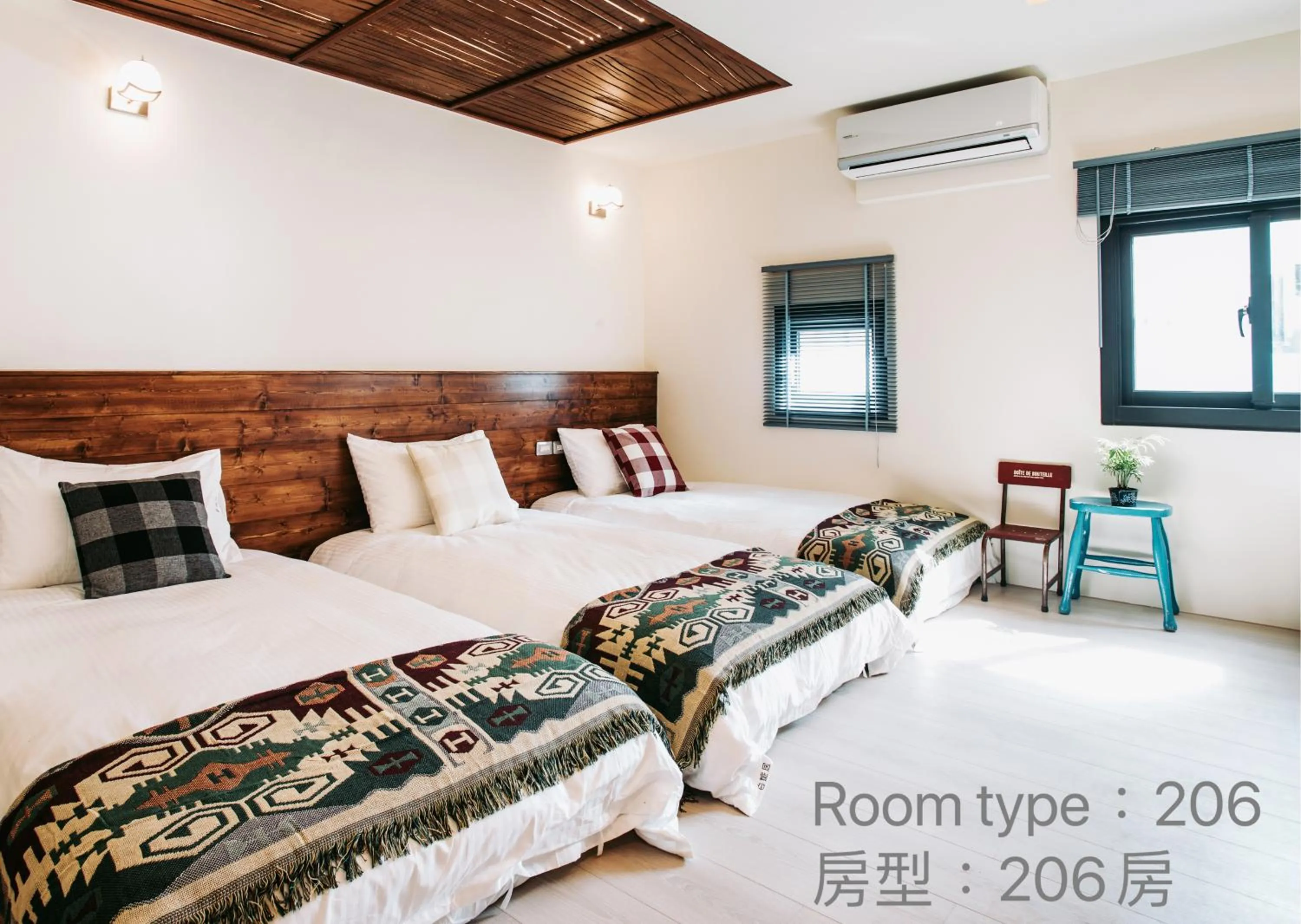 Bedroom, Bed in Chuanfanrock Haku Beach Days Inn