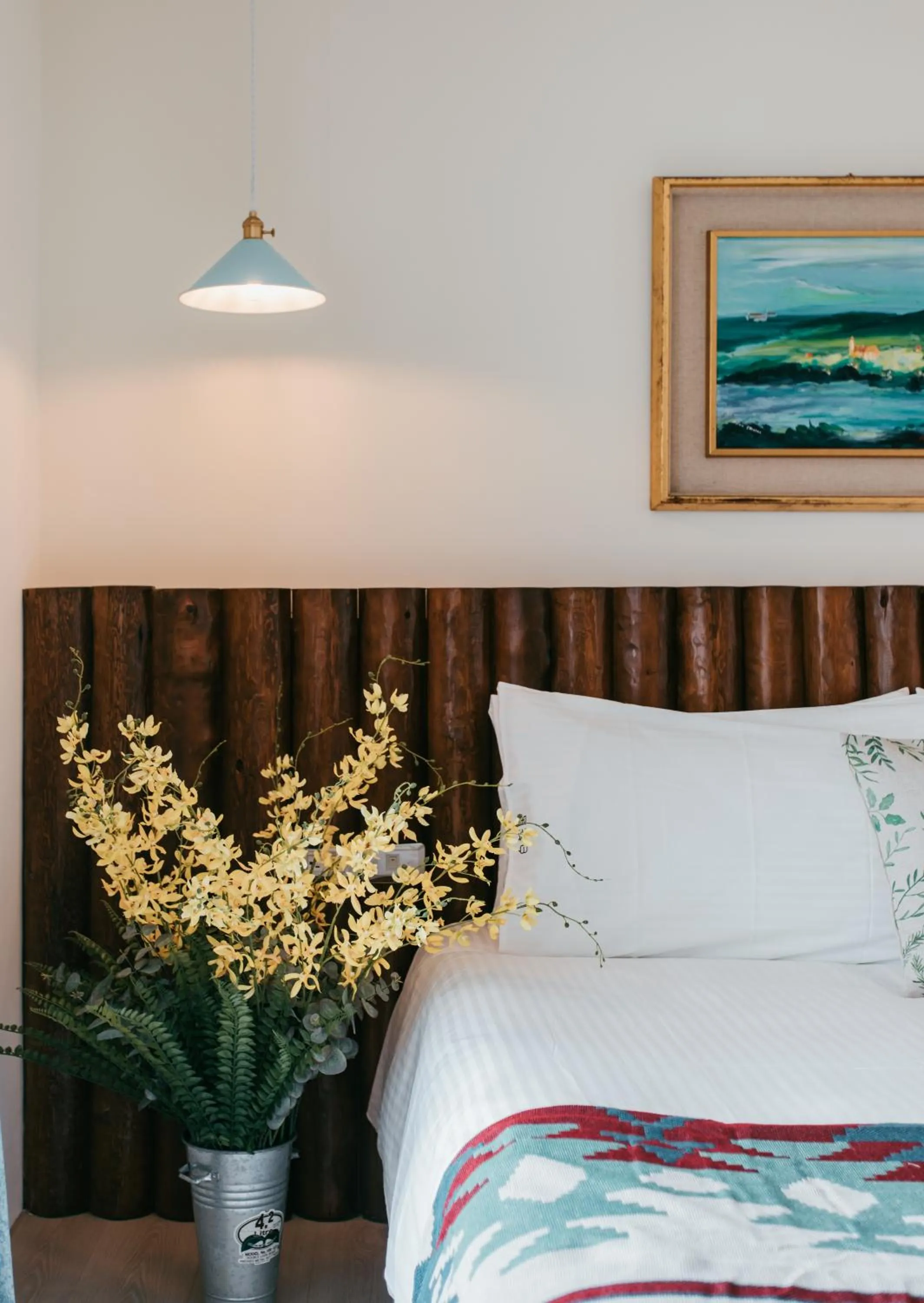 Bed in Chuanfanrock Haku Beach Days Inn