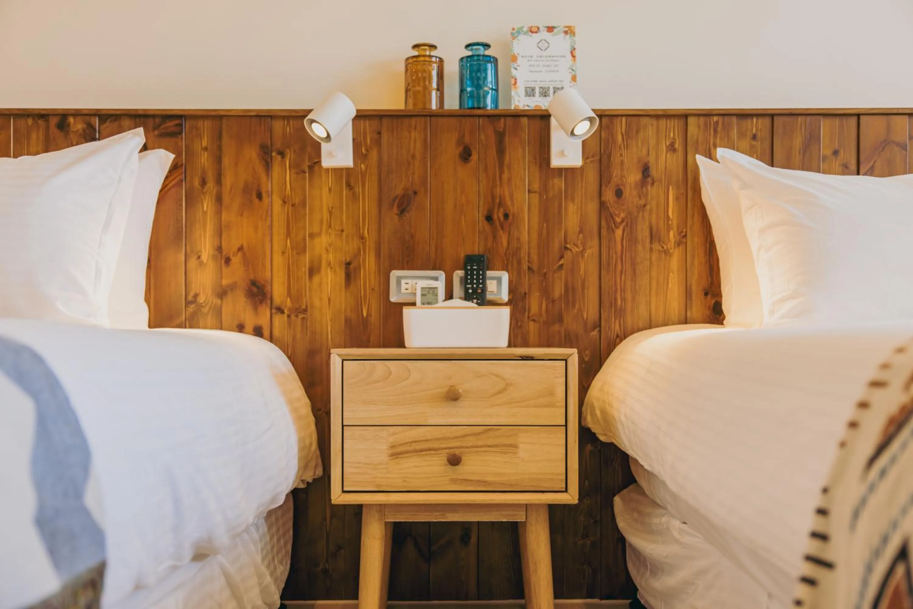 Bed in Chuanfanrock Haku Beach Days Inn