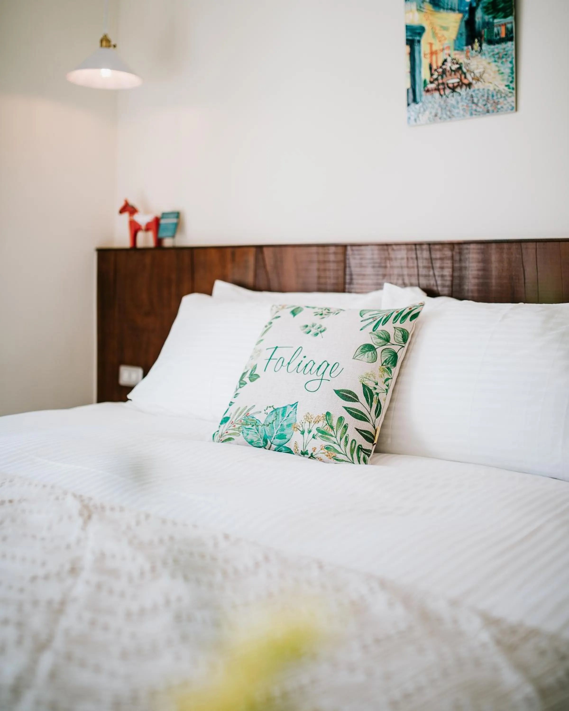 Bed in Chuanfanrock Haku Beach Days Inn