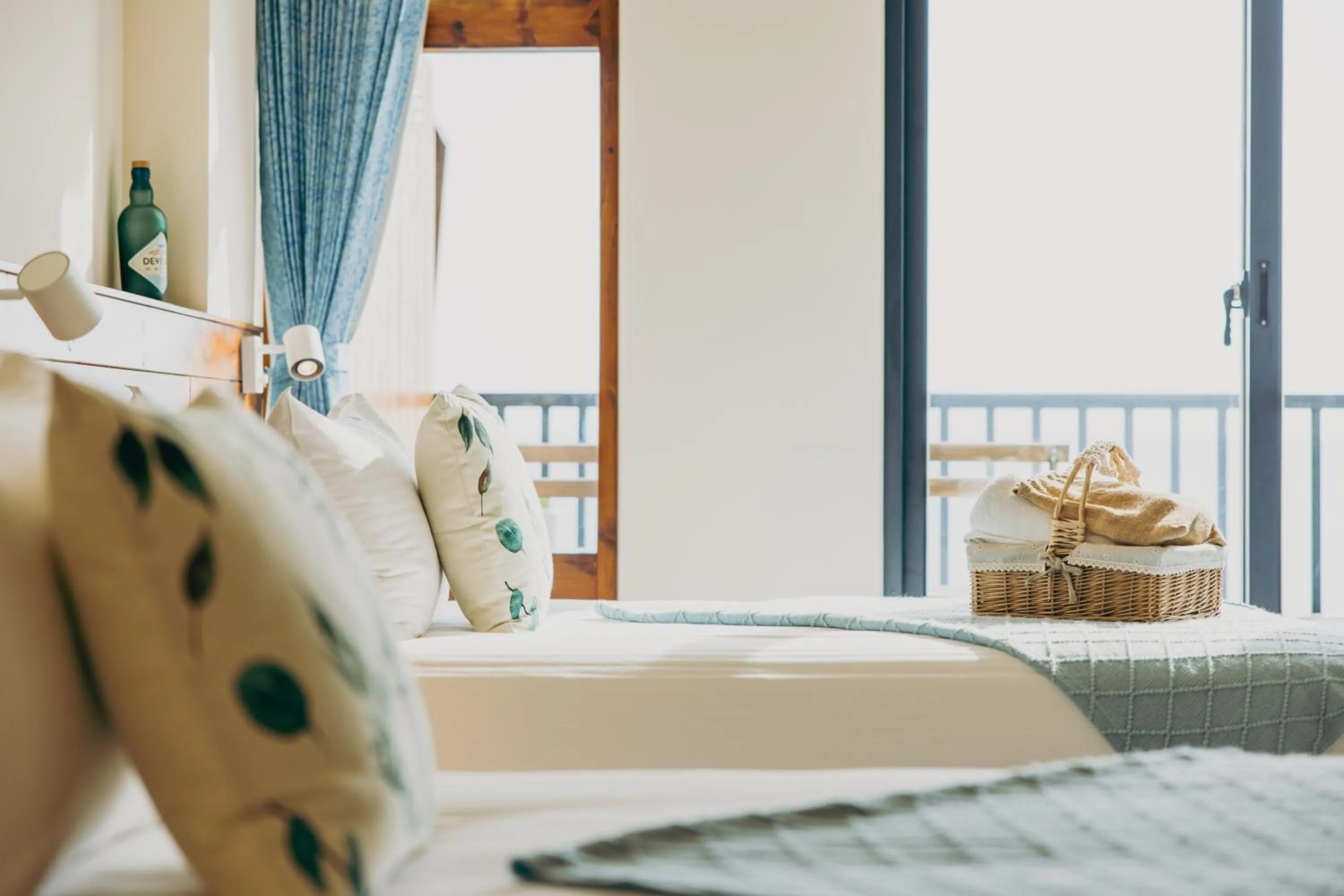 Bed in Chuanfanrock Haku Beach Days Inn