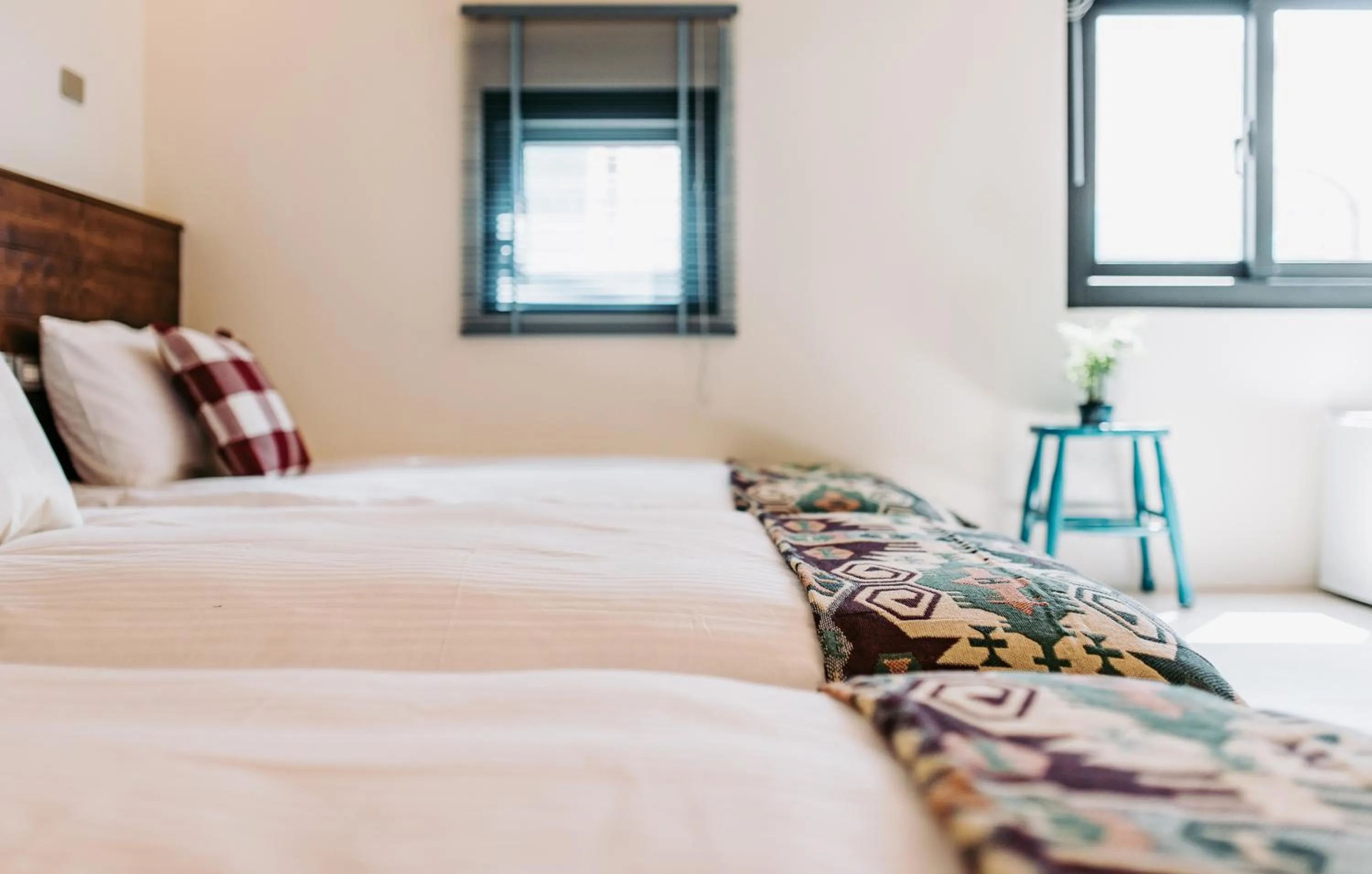 Bed in Chuanfanrock Haku Beach Days Inn