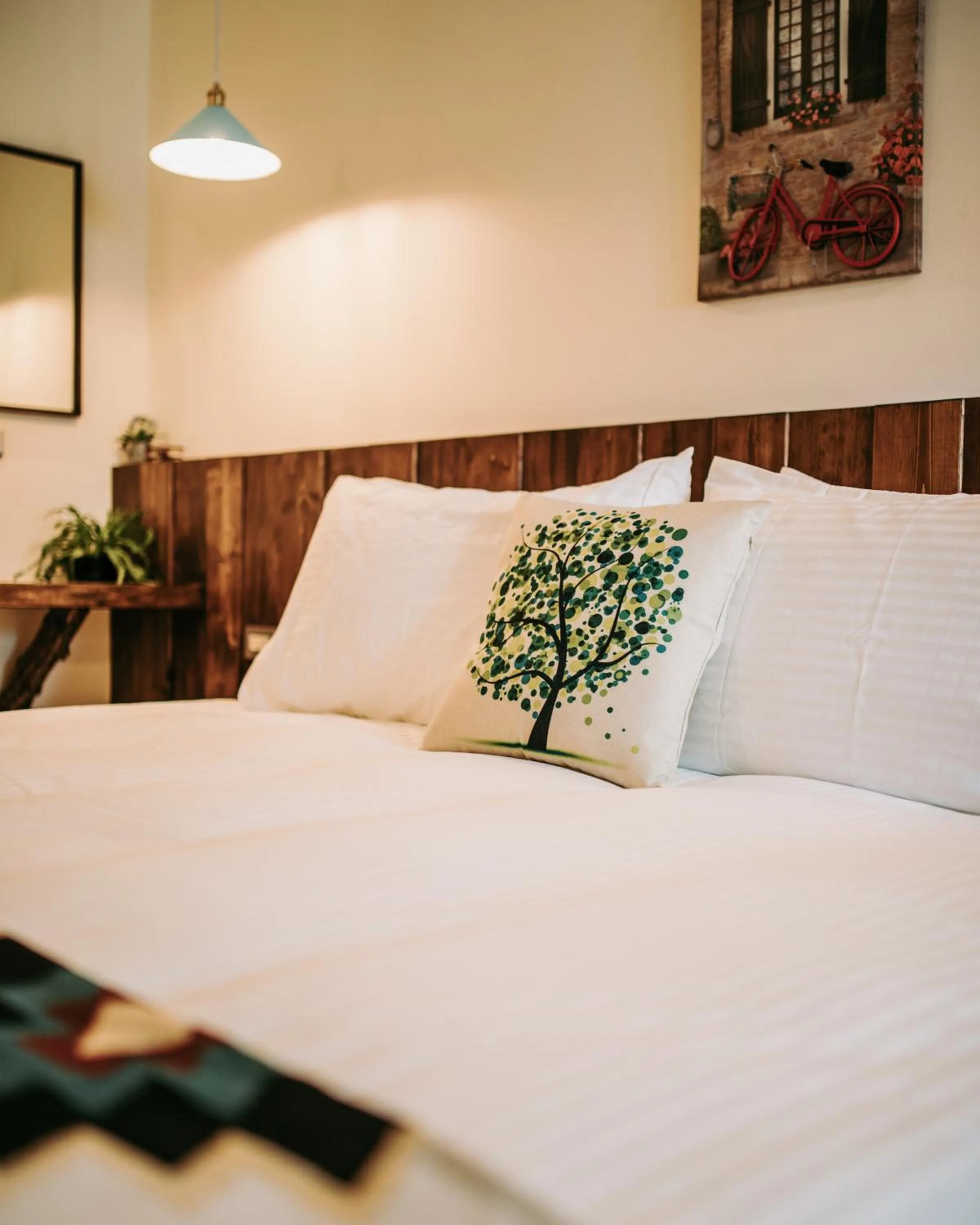 Bed in Chuanfanrock Haku Beach Days Inn