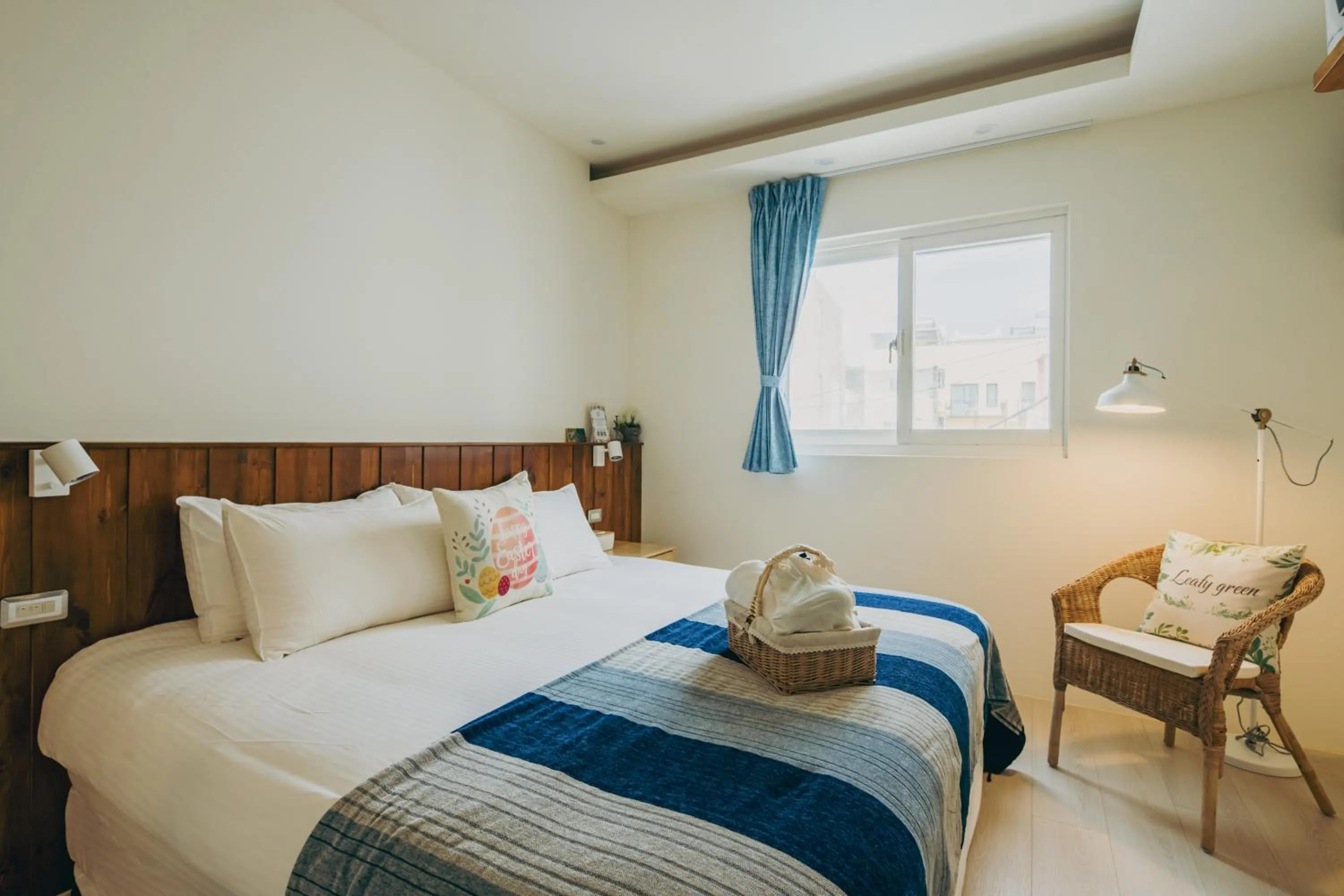 Bed in Chuanfanrock Haku Beach Days Inn