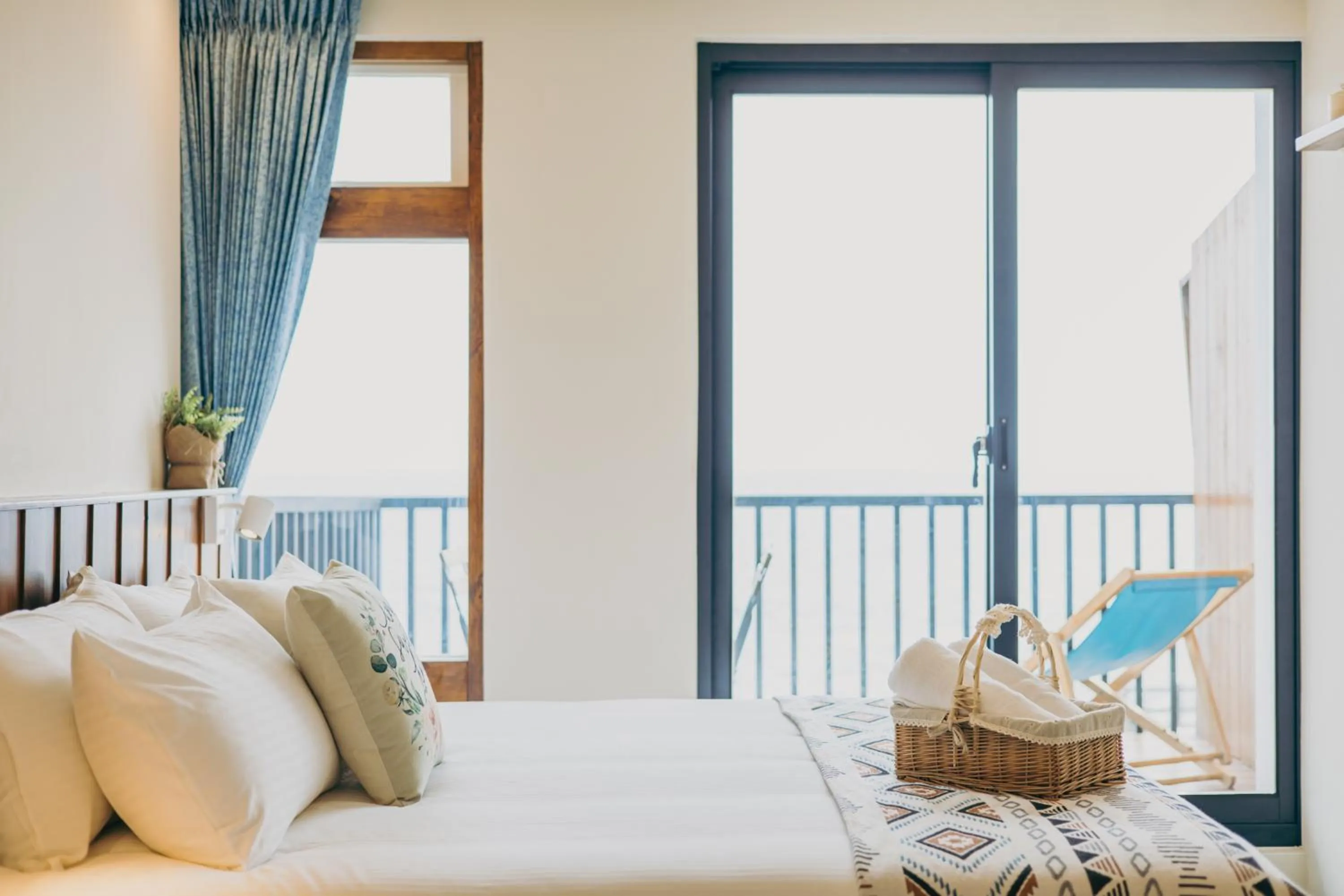 Bed in Chuanfanrock Haku Beach Days Inn