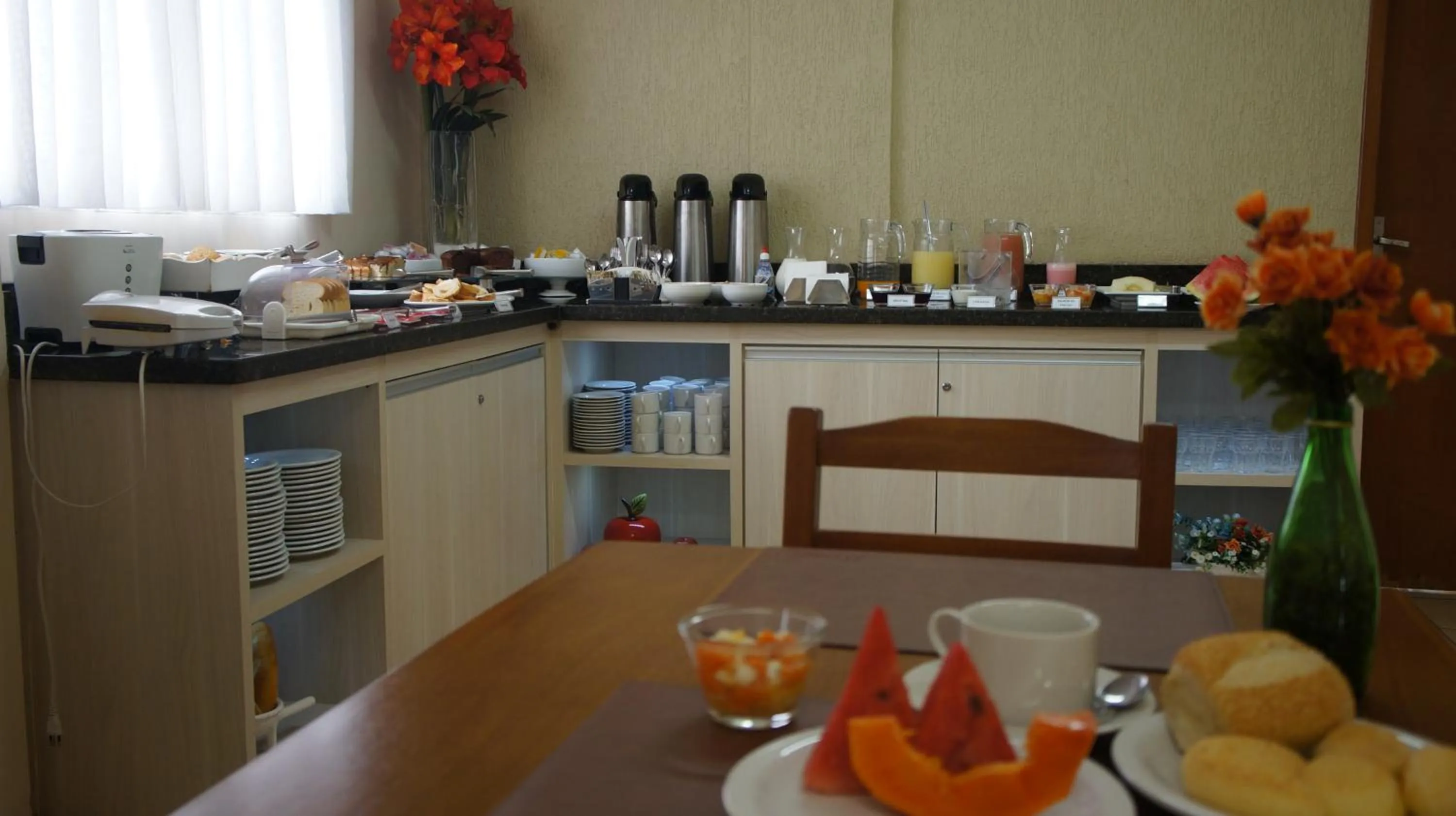 Food and drinks in Pinheiros Hotel