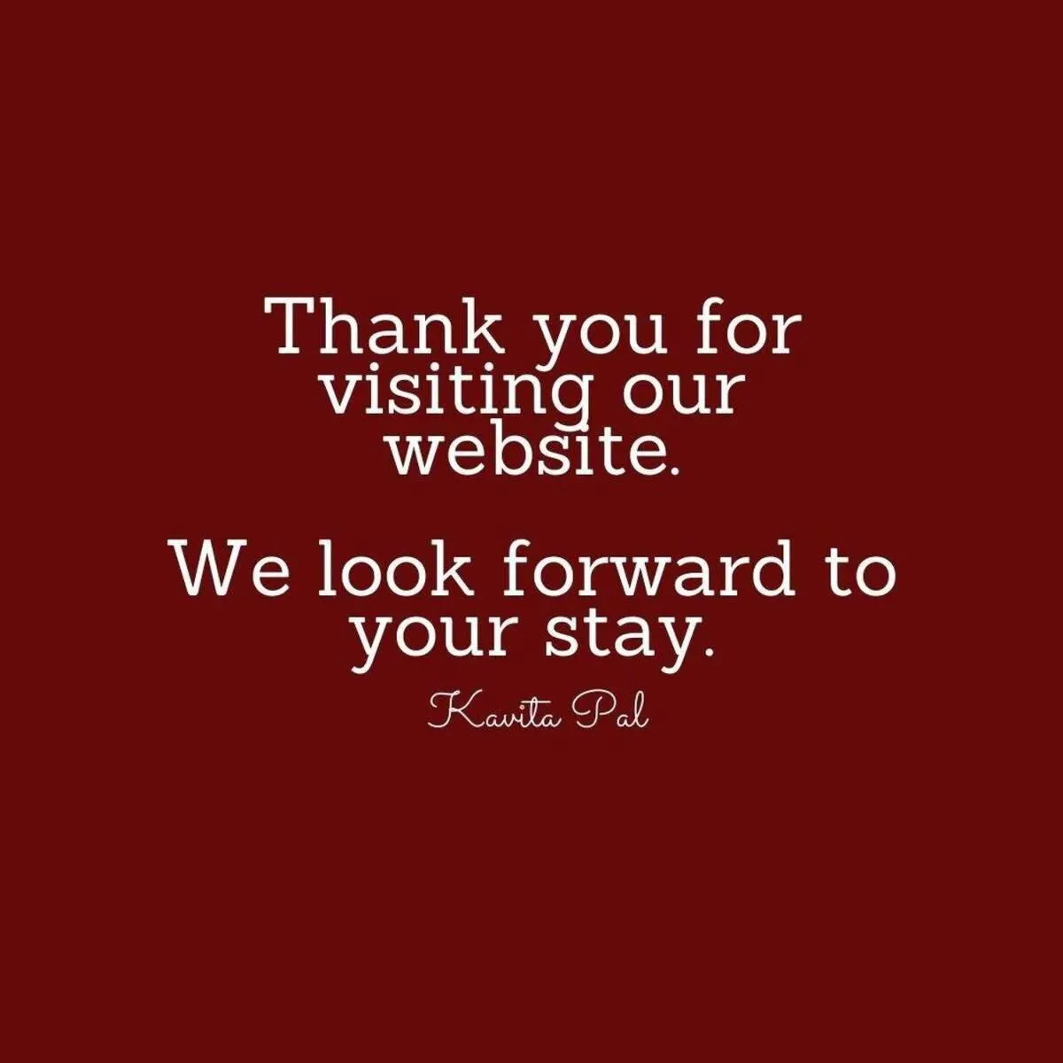 Text overlay in Marlborough House - Guest House