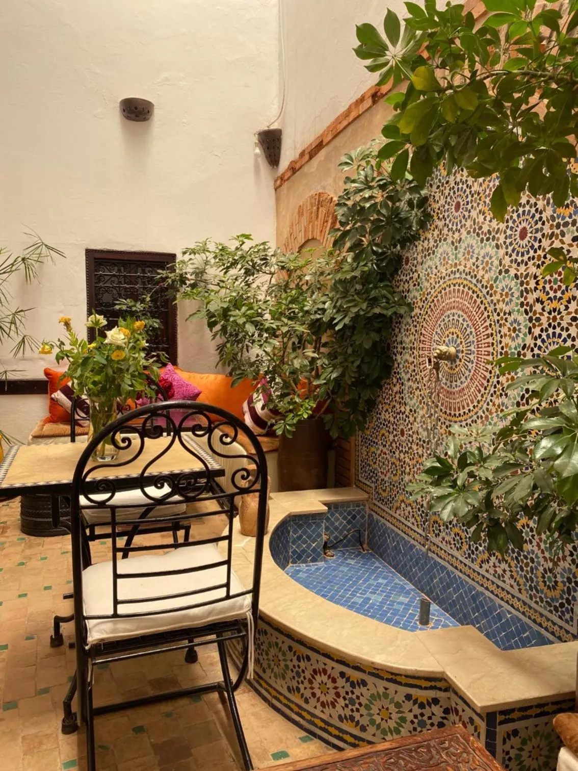 Patio in Dar Soukaina