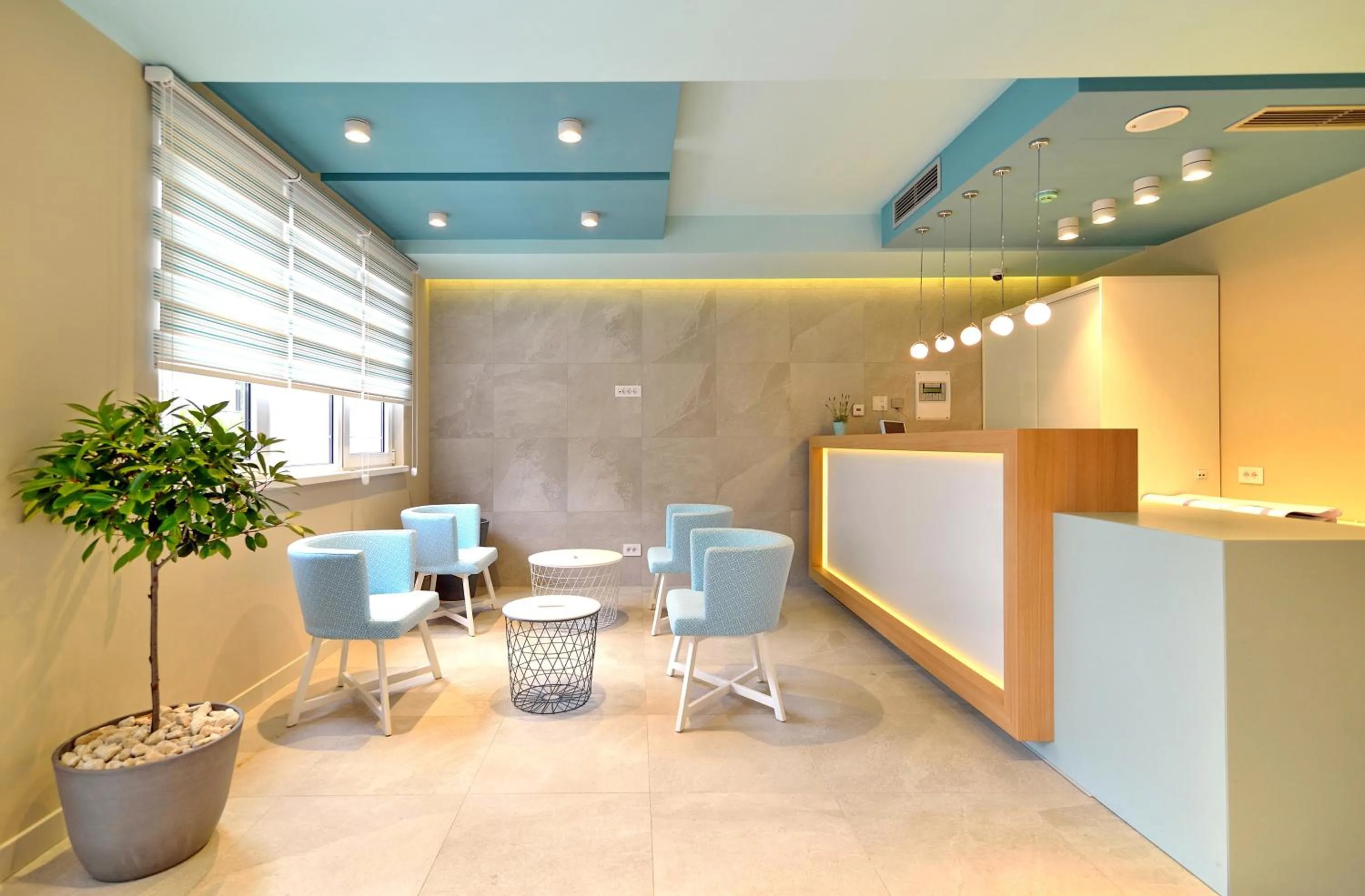 Lobby or reception in Garni Hotel D10