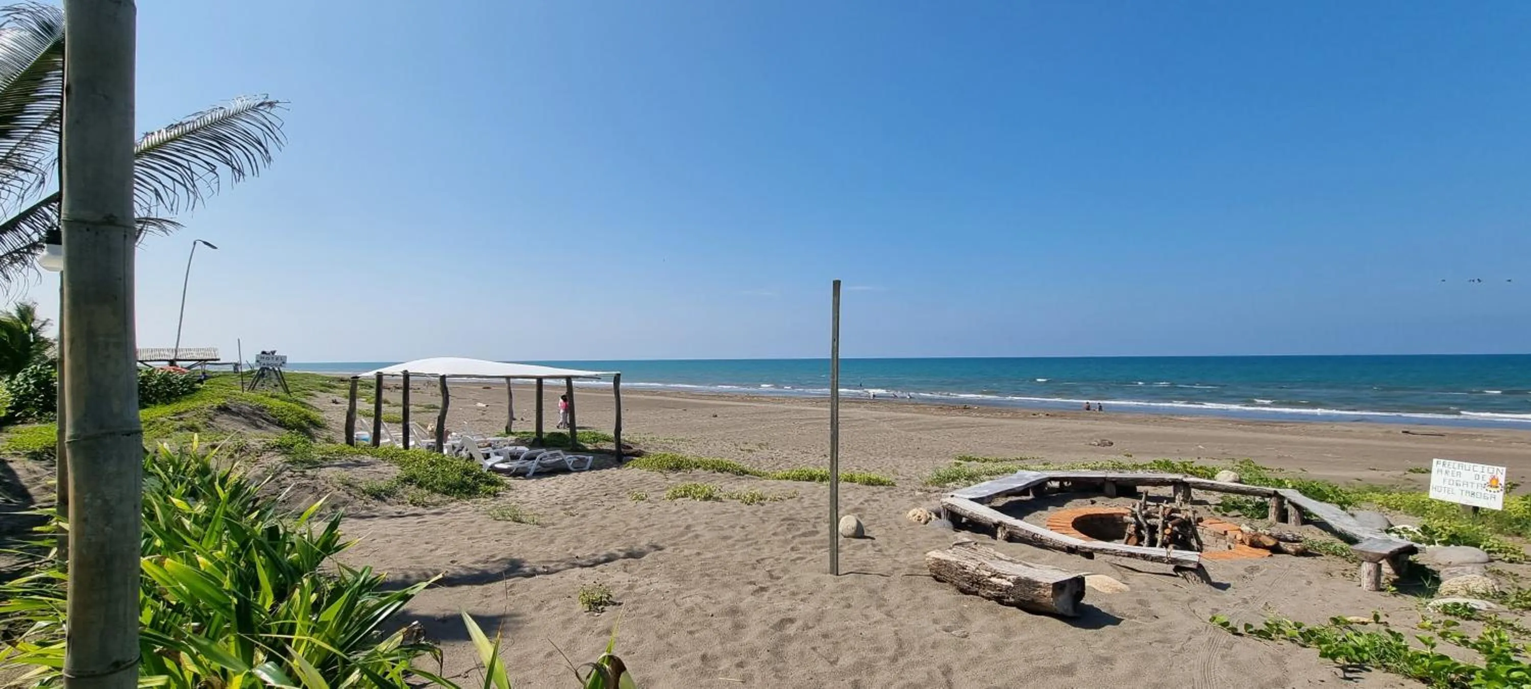 Beach in Hotel Taboga Eco Boutique & Spa Costa Esmeralda