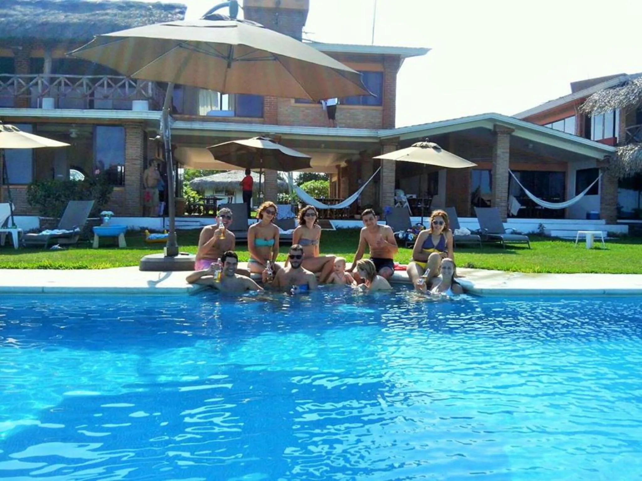group of guests in Hotel Taboga Eco Boutique & Spa Costa Esmeralda