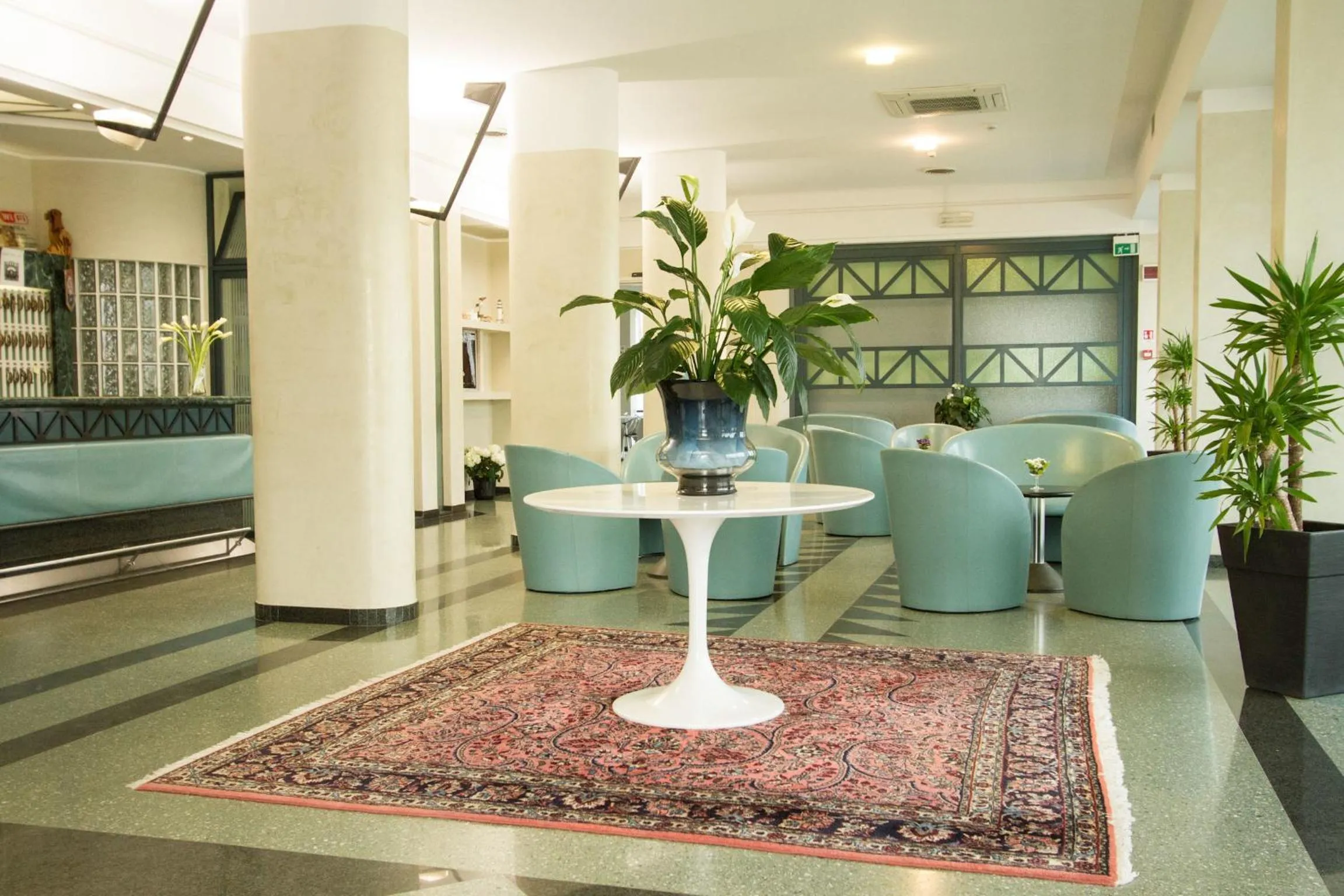 Lobby or reception in Hotel Nord Est