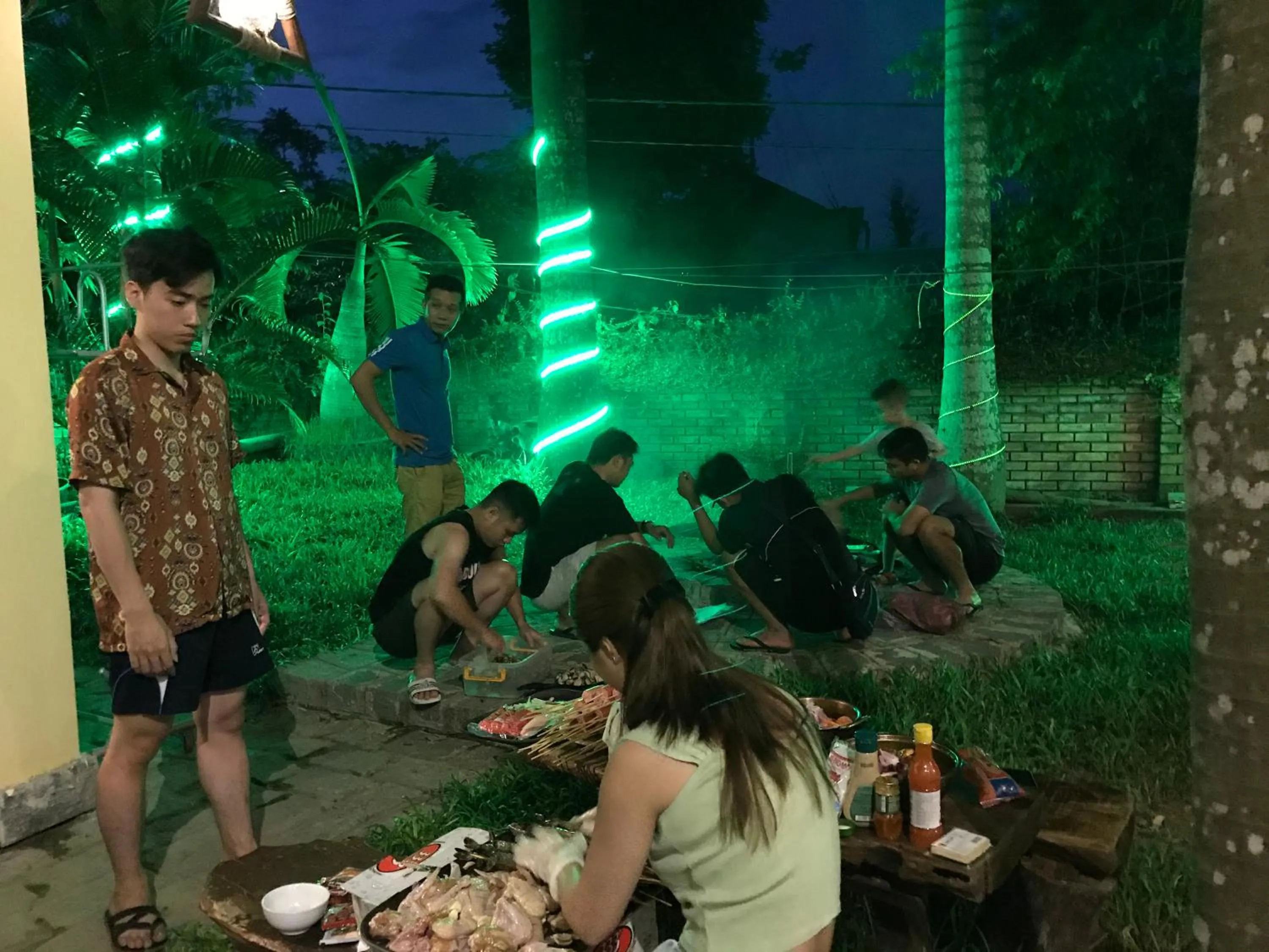 People in Spring Garden Villa