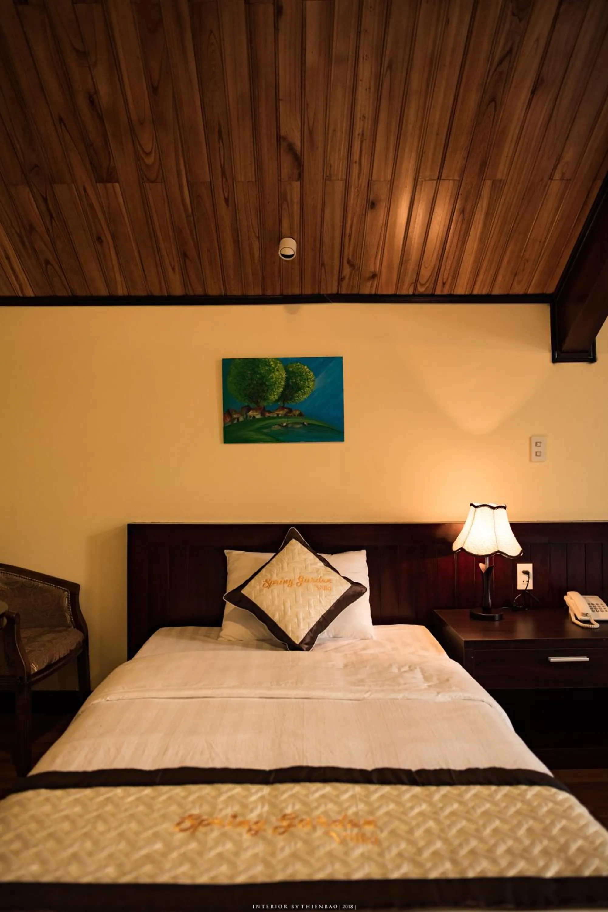 Bed in Spring Garden Villa