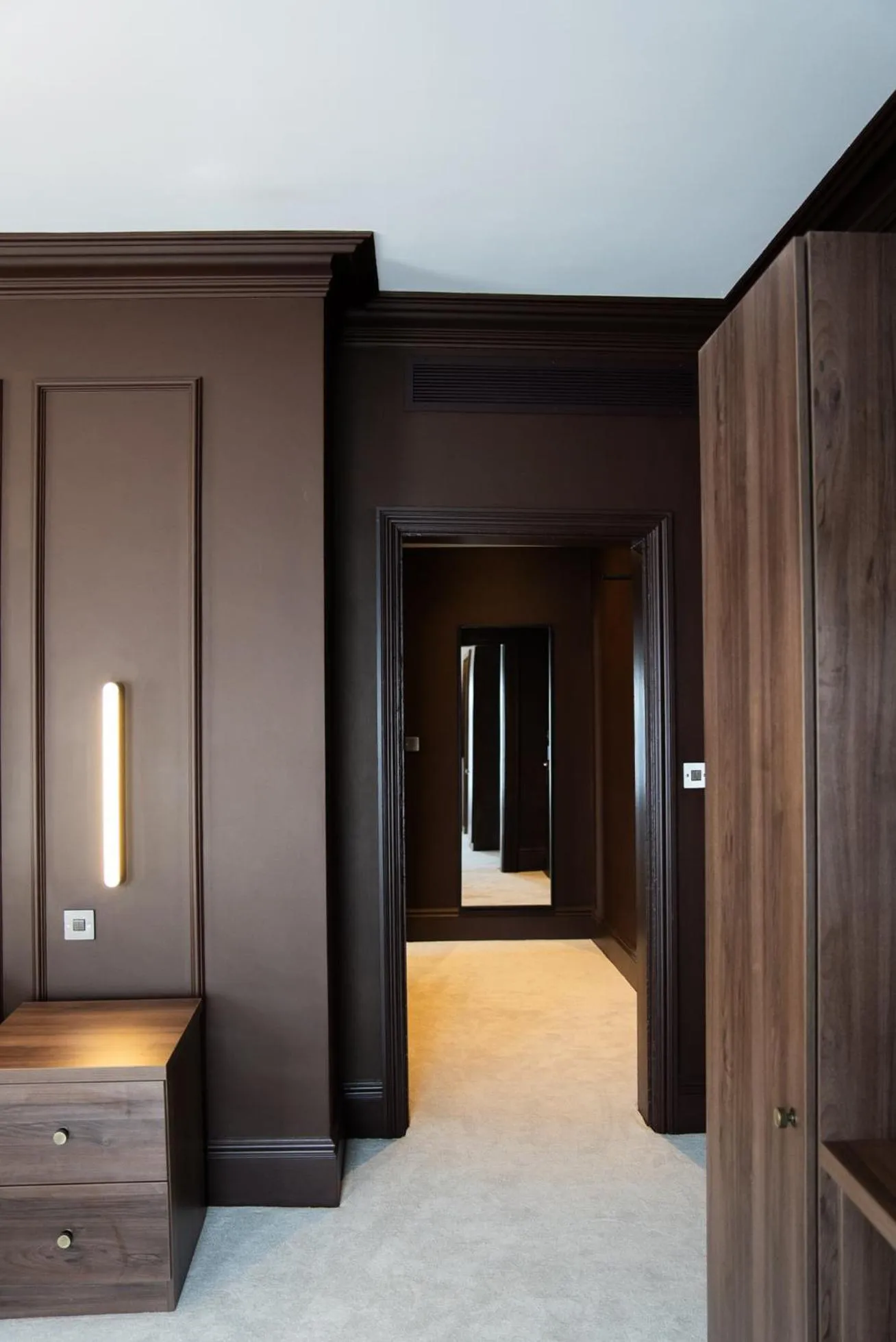 Bedroom in The Cae Mor Hotel