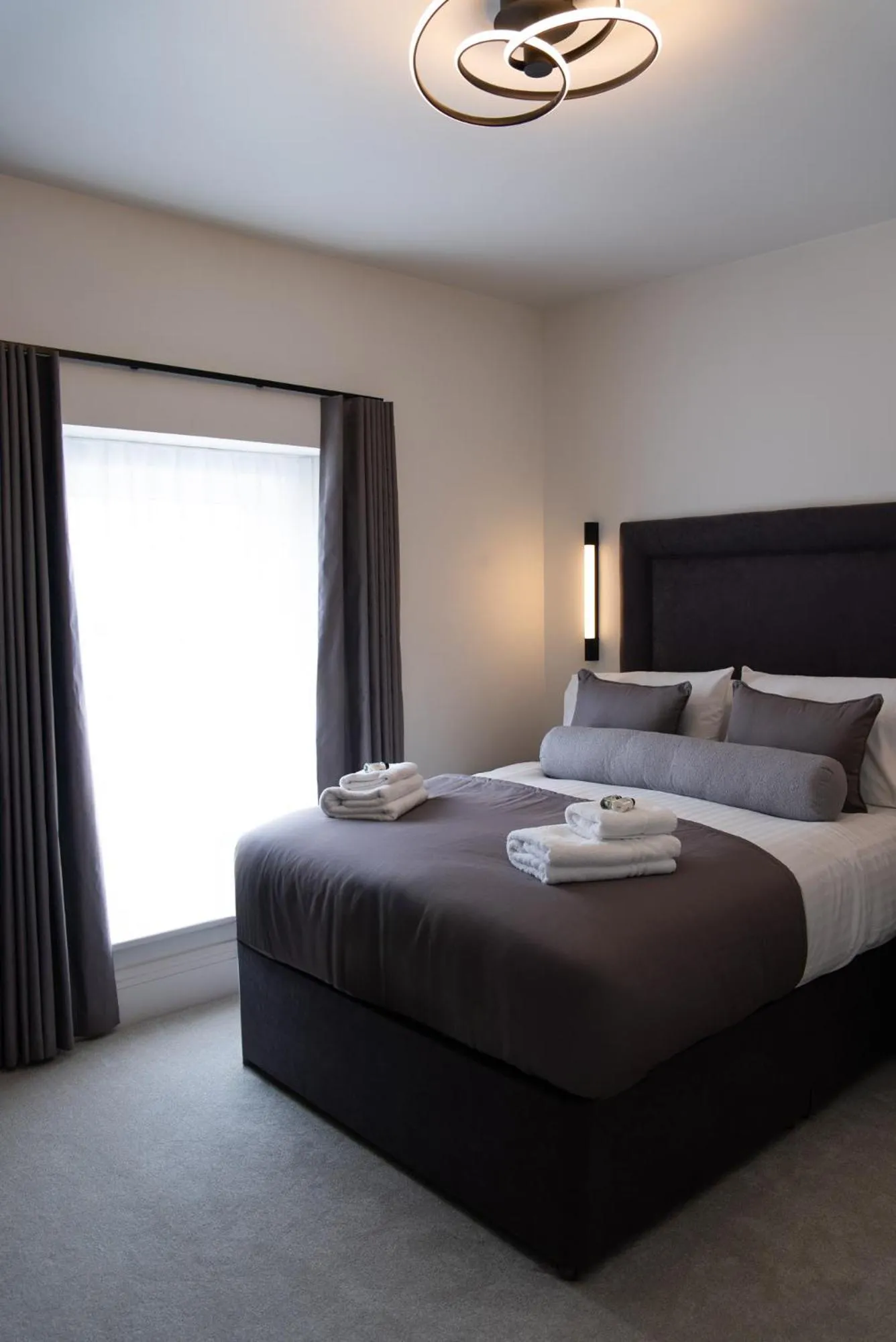 Bed in The Cae Mor Hotel