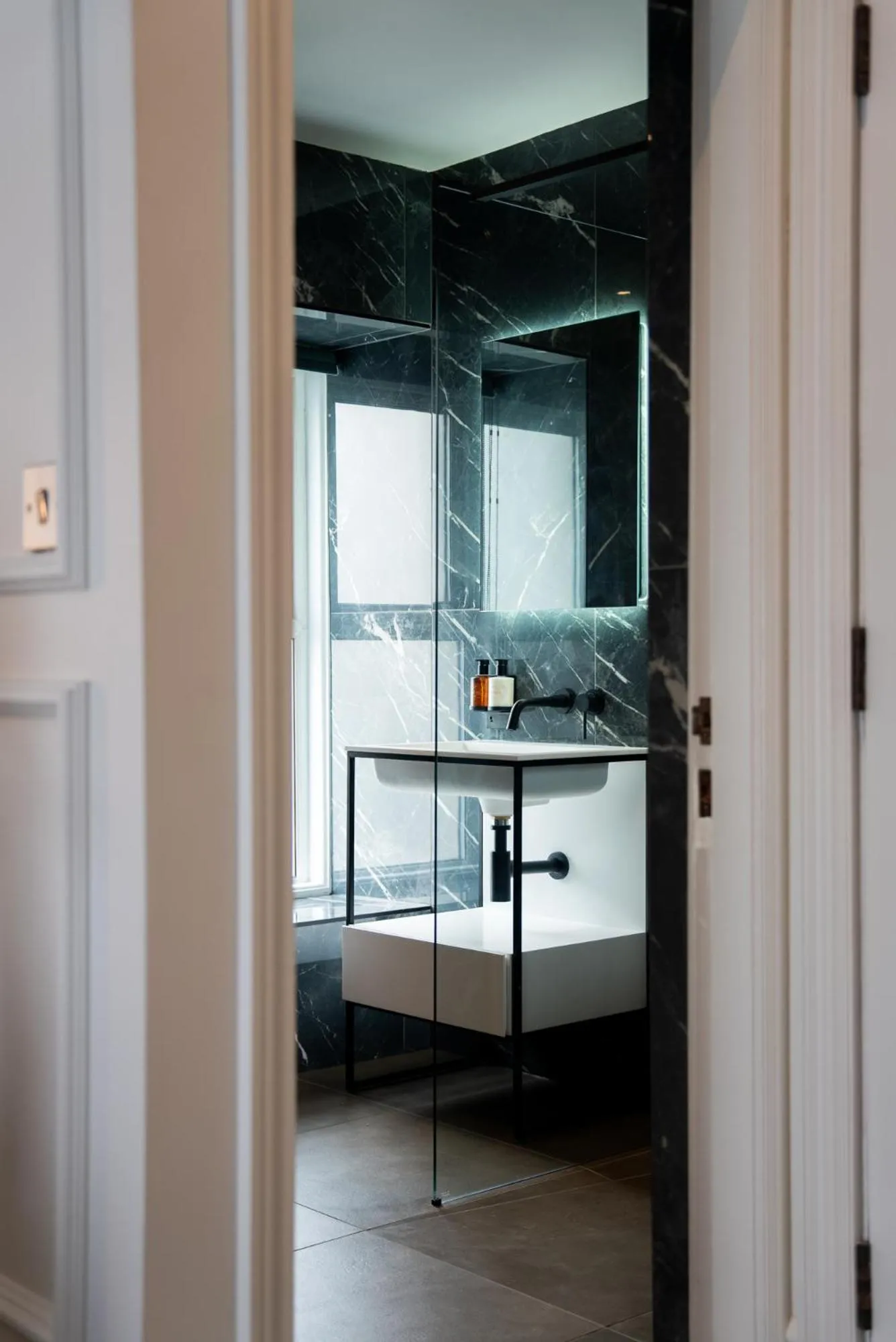 Bathroom in The Cae Mor Hotel