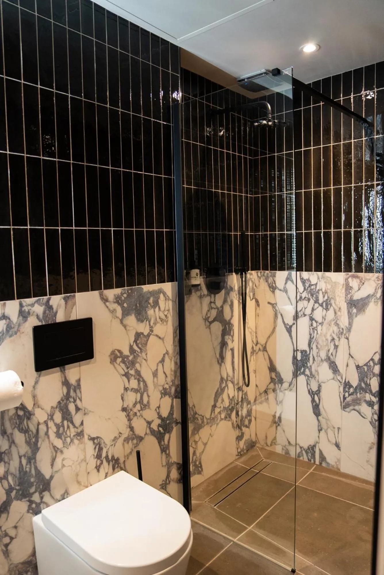 Shower in The Cae Mor Hotel