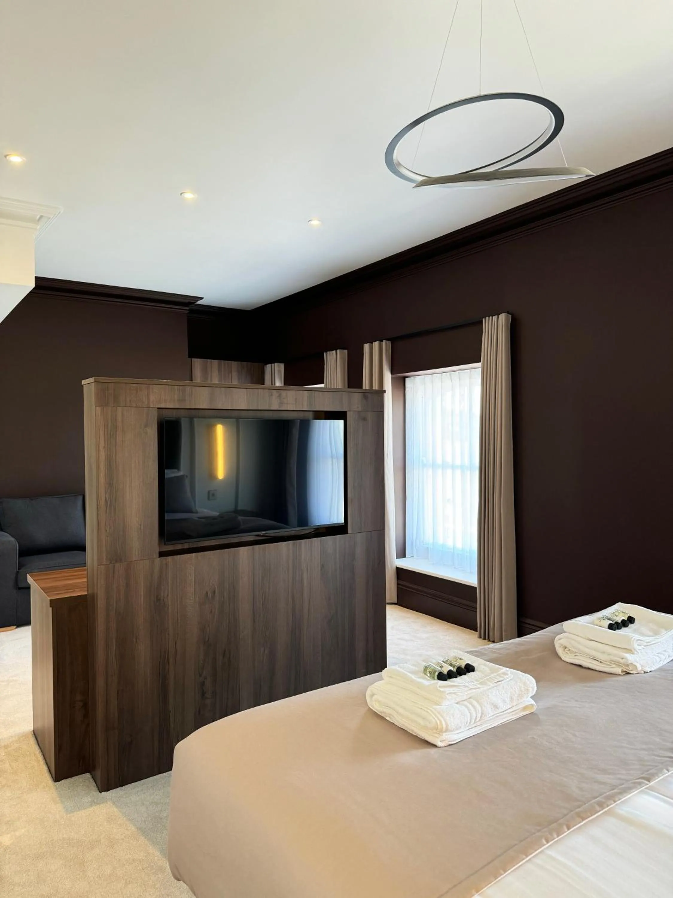 Bed in The Cae Mor Hotel