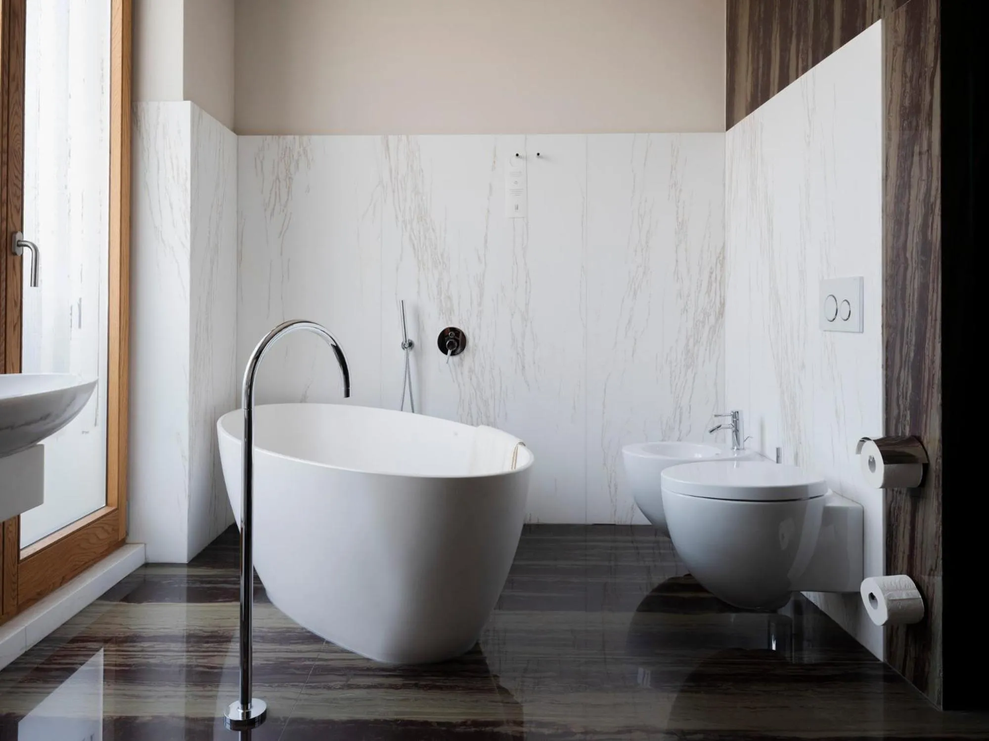 Bathroom in Hotel Warszawa