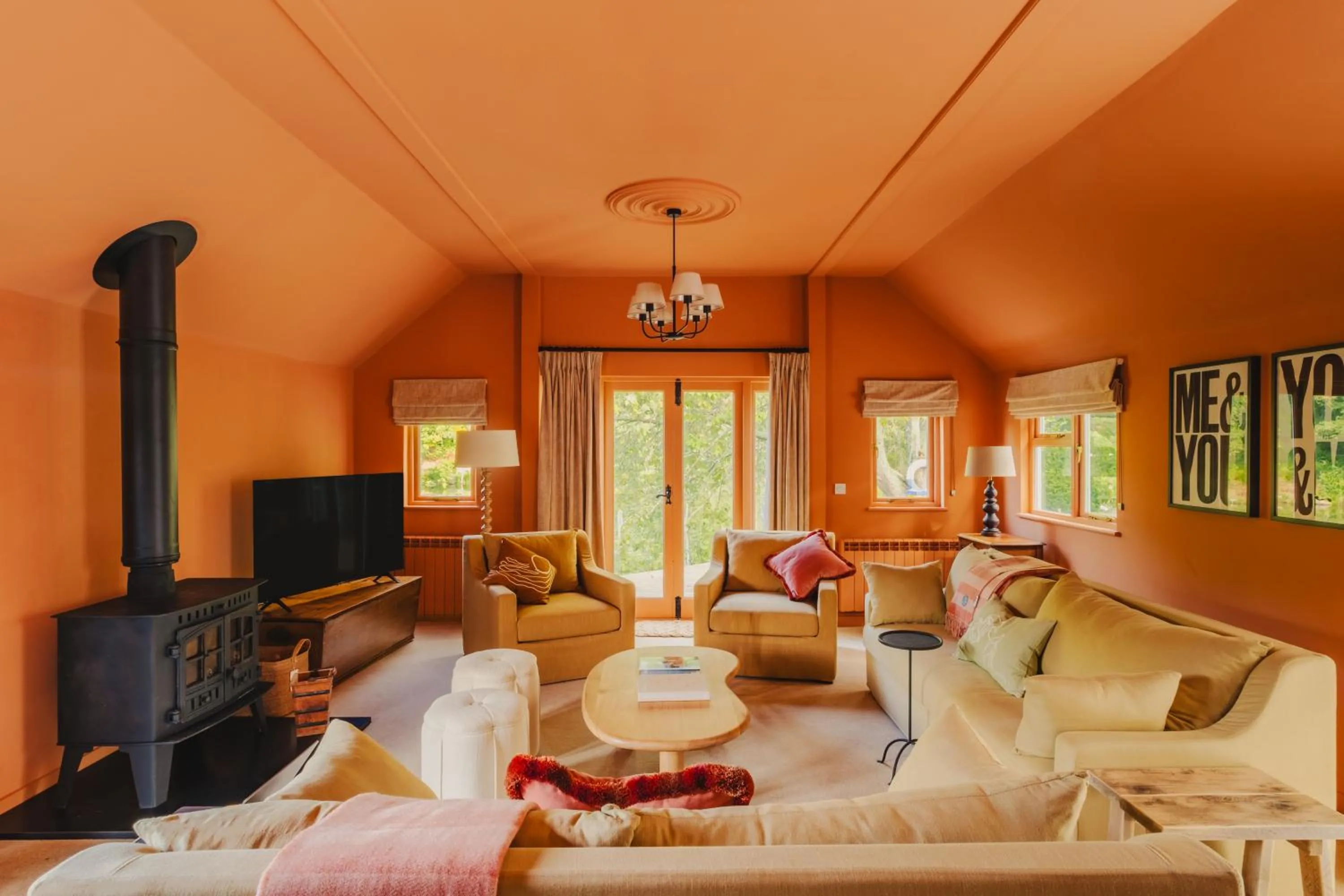 Living room in Crafted at Powdermills