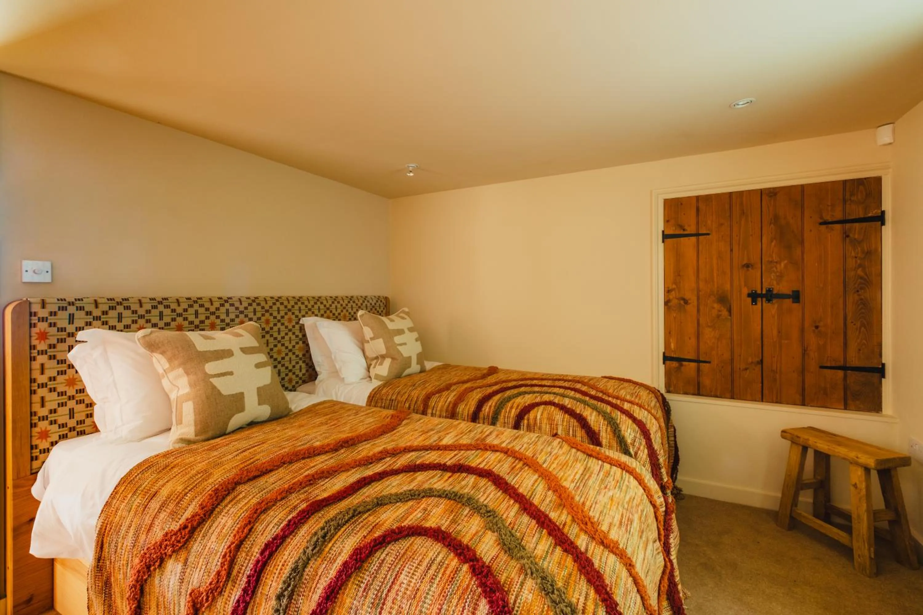 Bedroom, Bed in Crafted at Powdermills