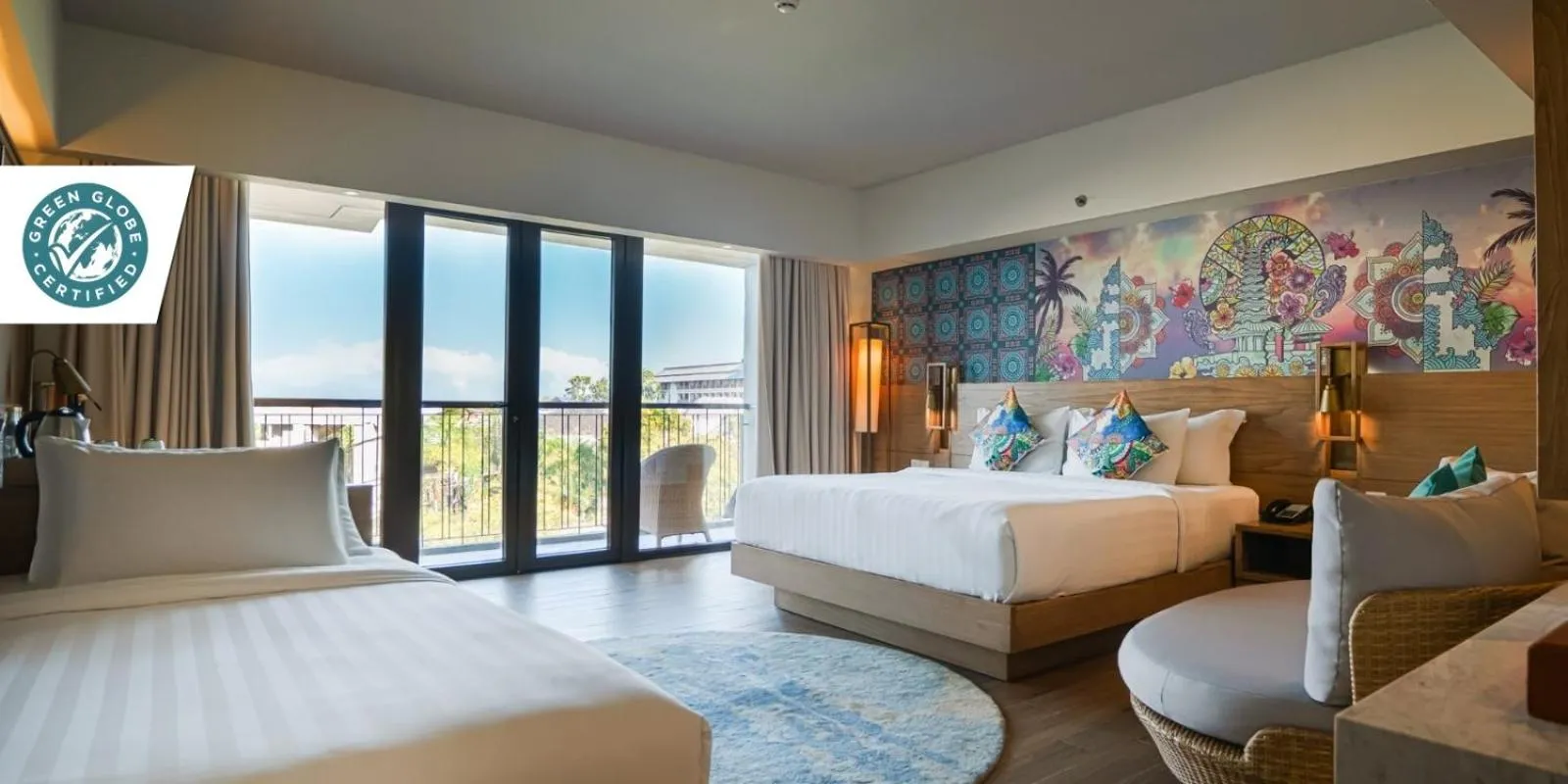 Bed in Eastin Ashta Resort Canggu