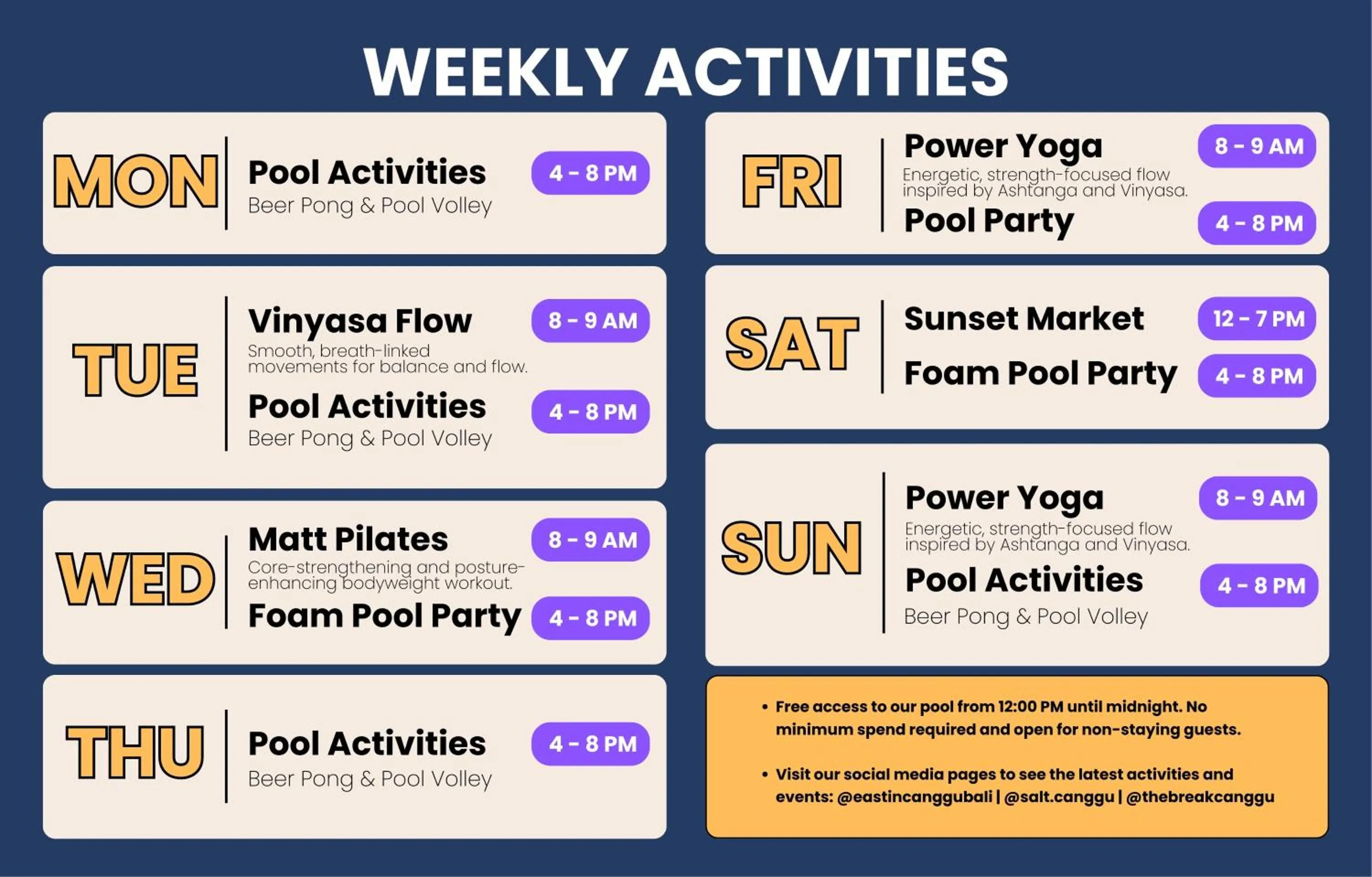 Eastin Ashta Resort Canggu