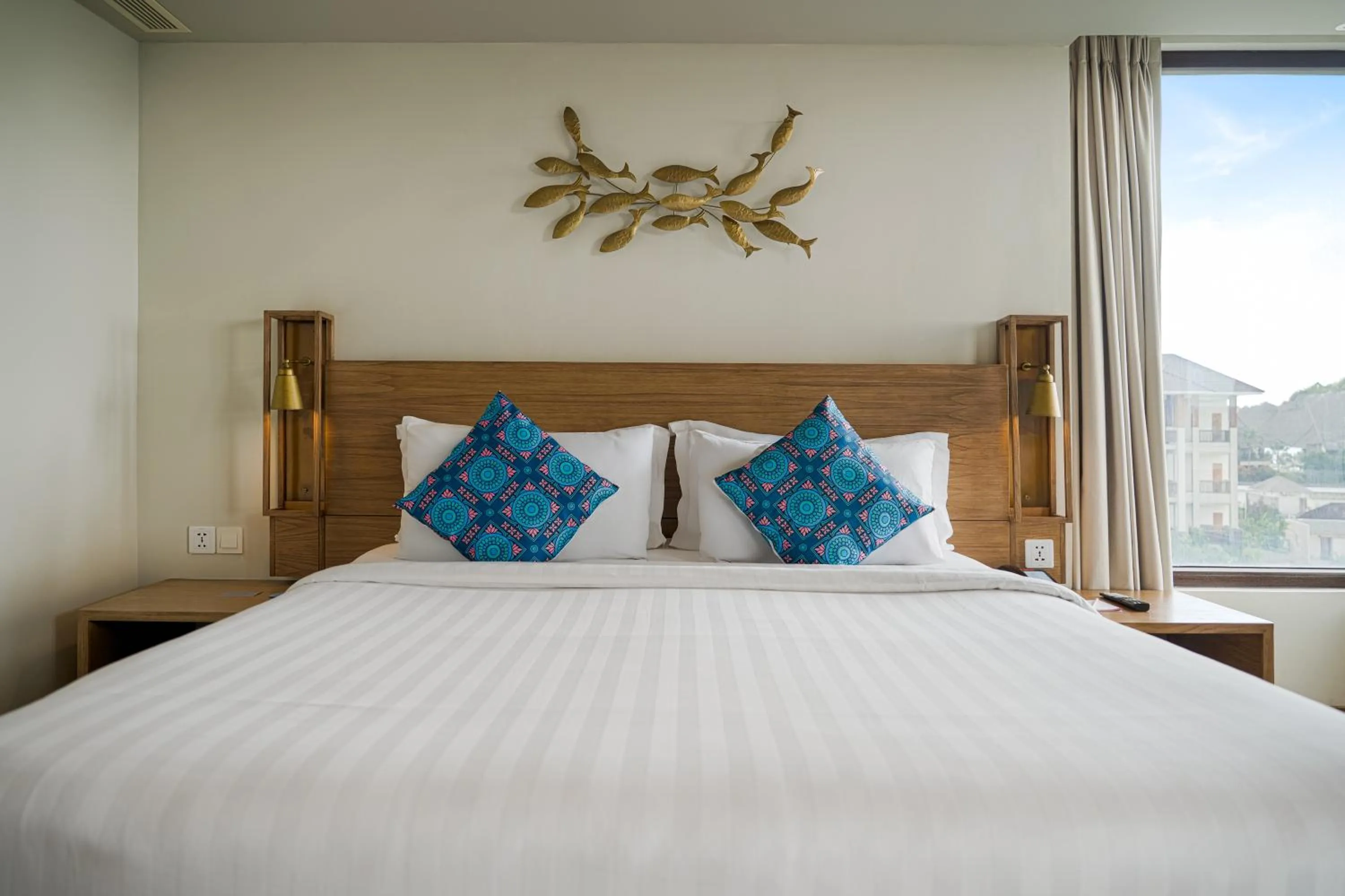 Bed in Eastin Ashta Resort Canggu