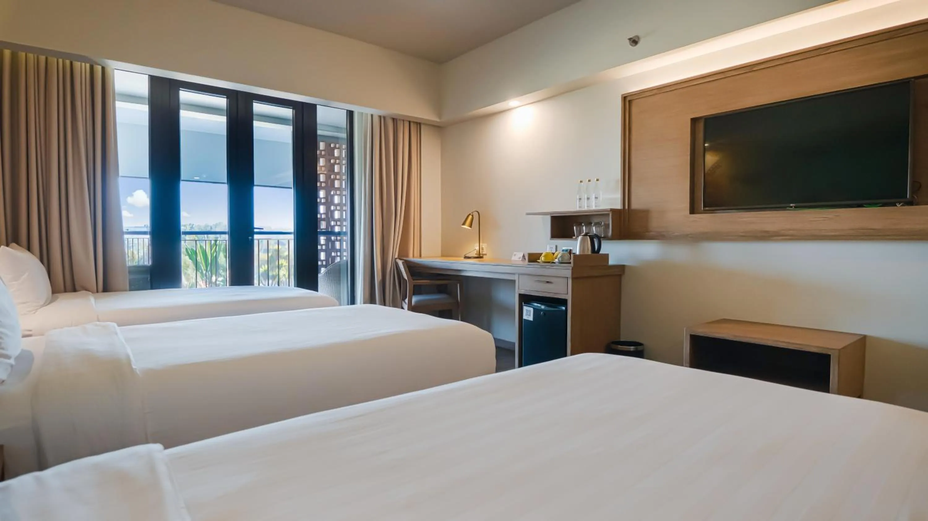 Bed in Eastin Ashta Resort Canggu
