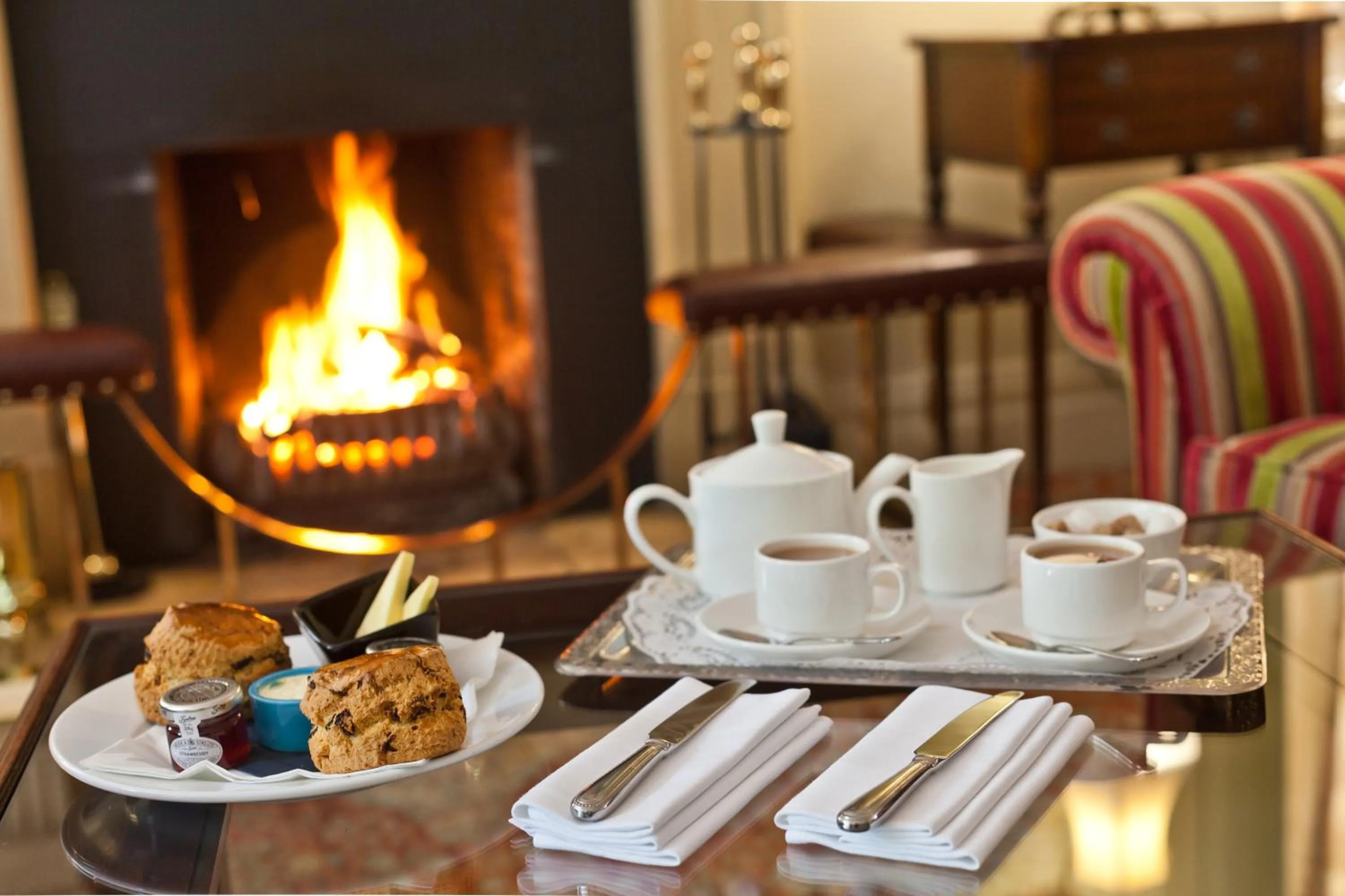 Food close-up in Bridge Hotel