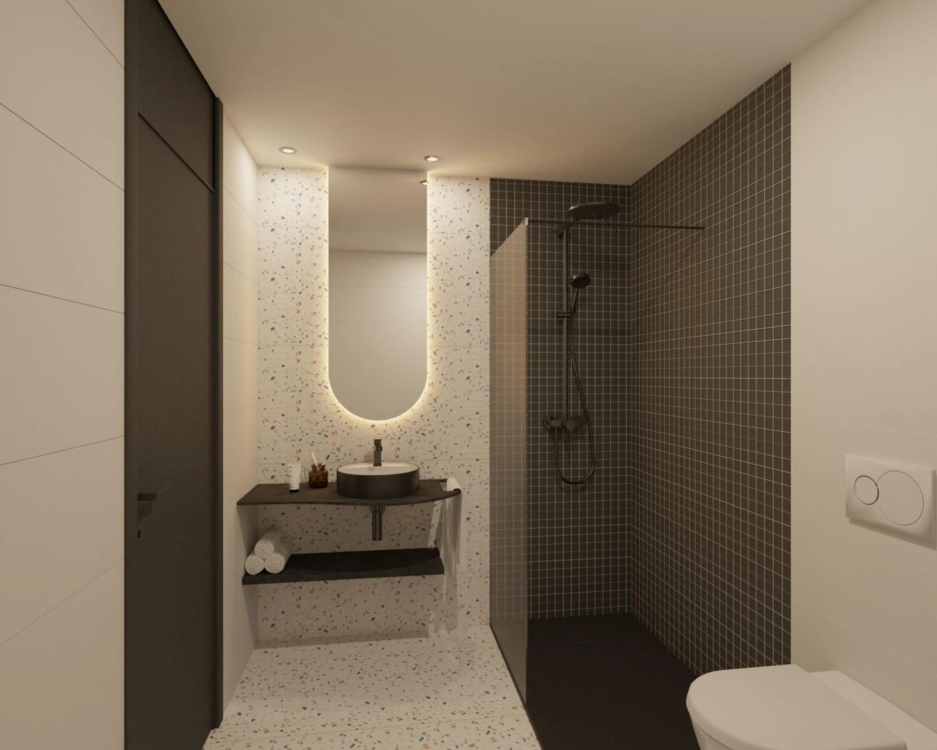 Shower in Hotel Lis Mallorca