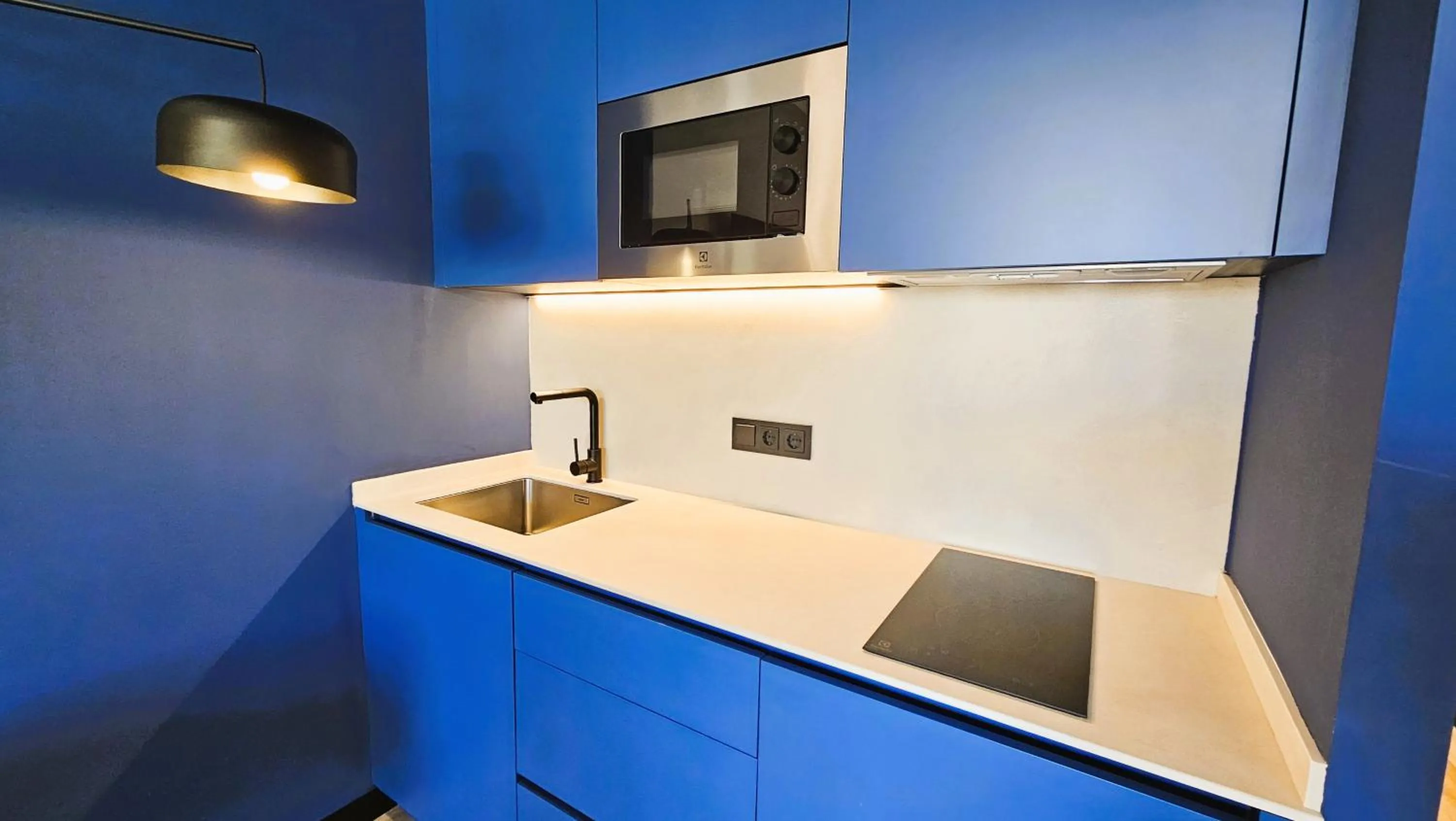 Kitchen or kitchenette in Hotel Lis Mallorca