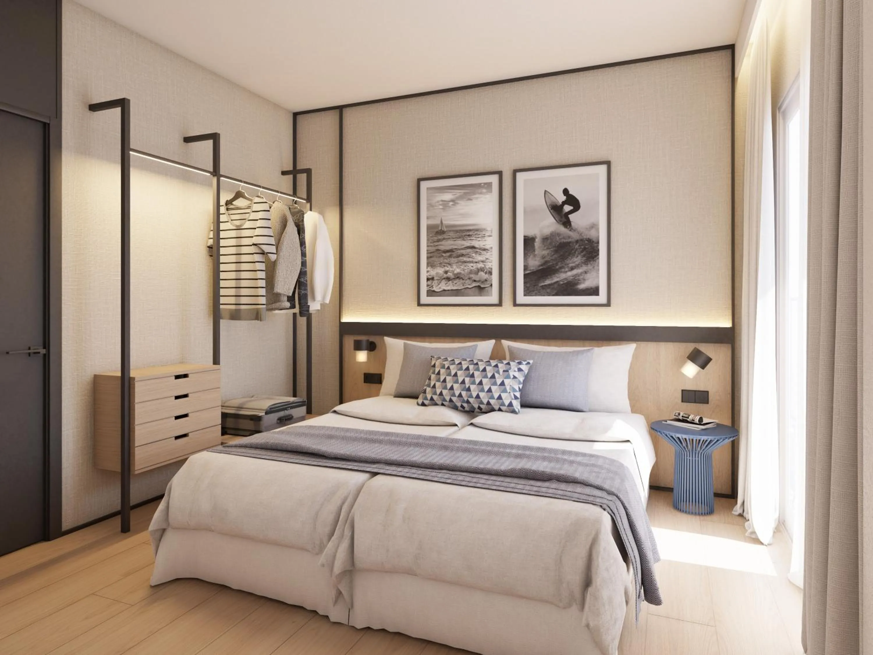 Bed in Hotel Lis Mallorca