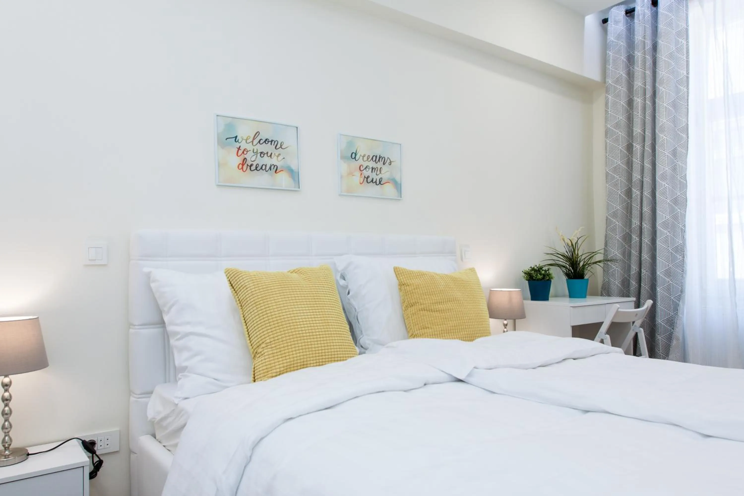 Bedroom, Bed in Luxury Main Square Apartments