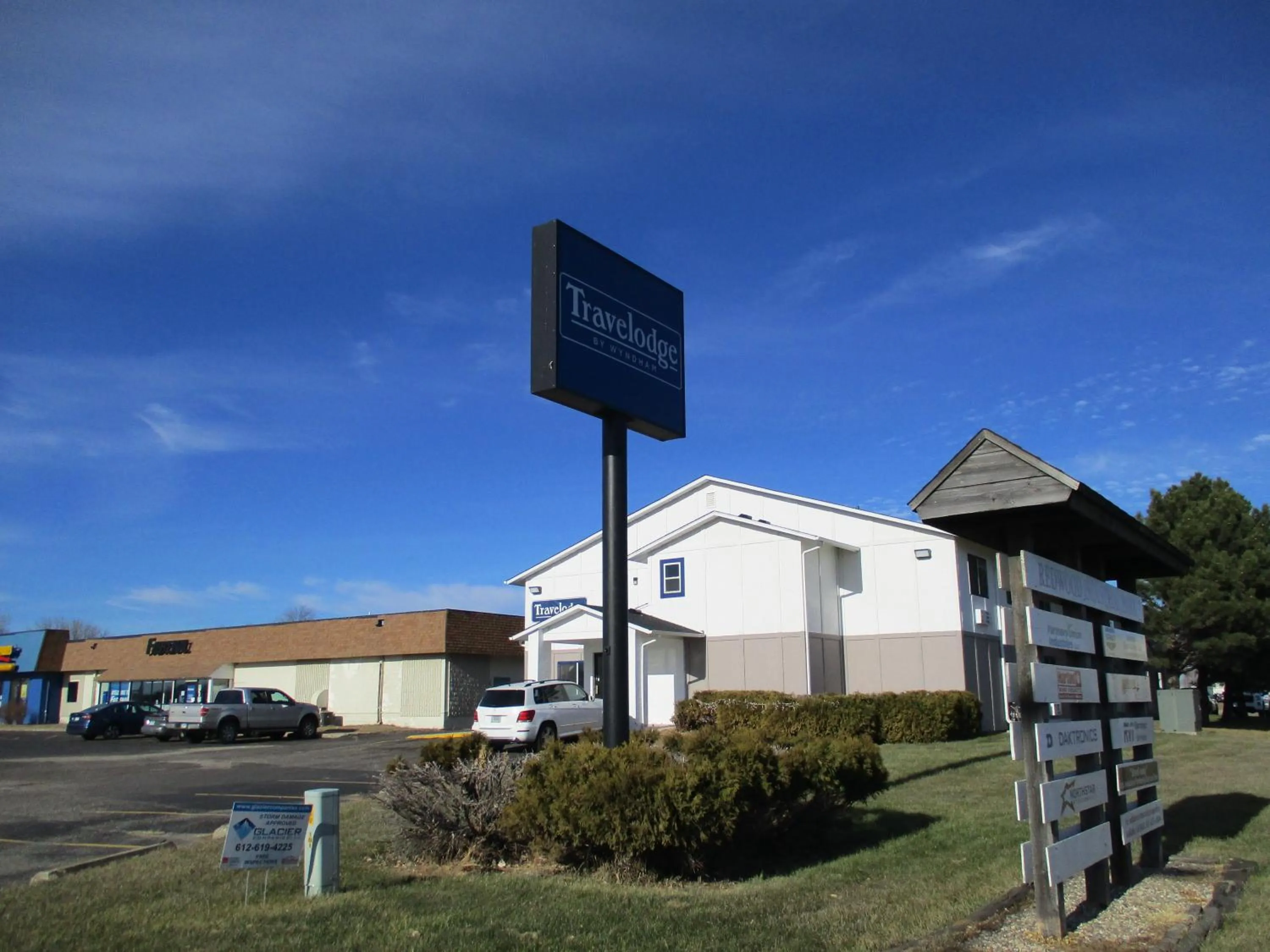 Property building in Travelodge by Wyndham Redwood Falls
