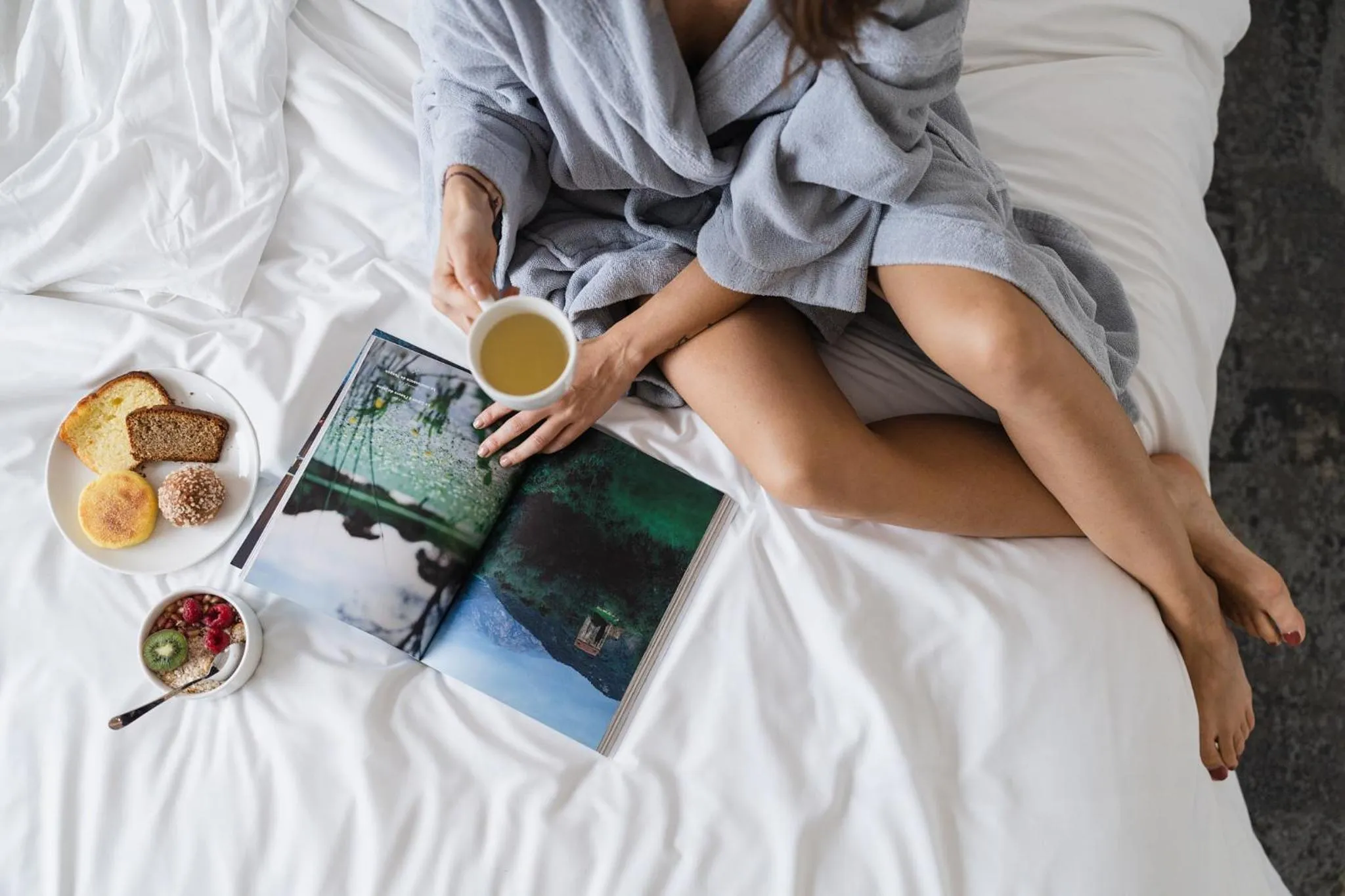 Bed in Vichy Thermalia Spa Hôtel