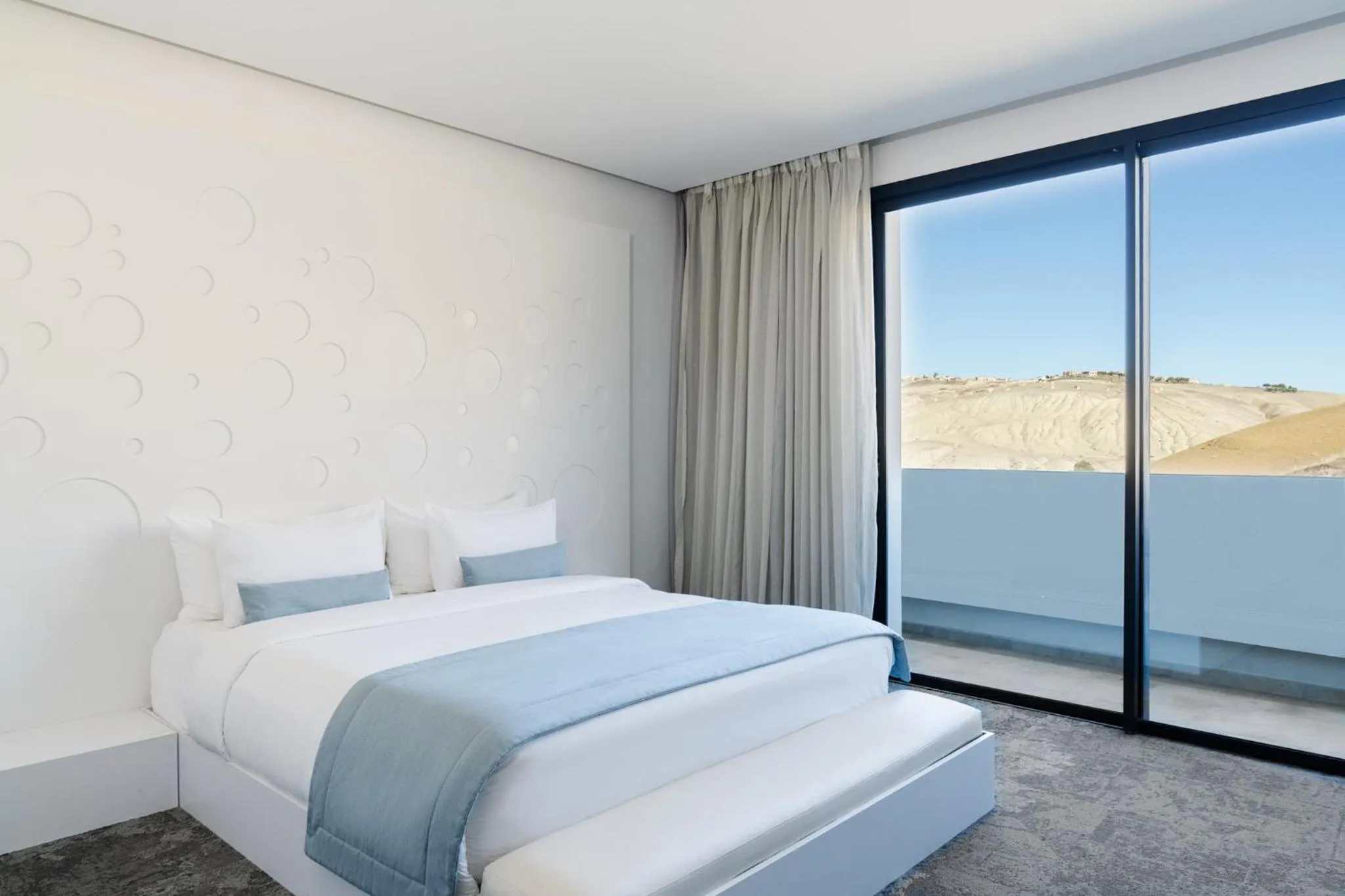 Bed in Vichy Thermalia Spa Hôtel