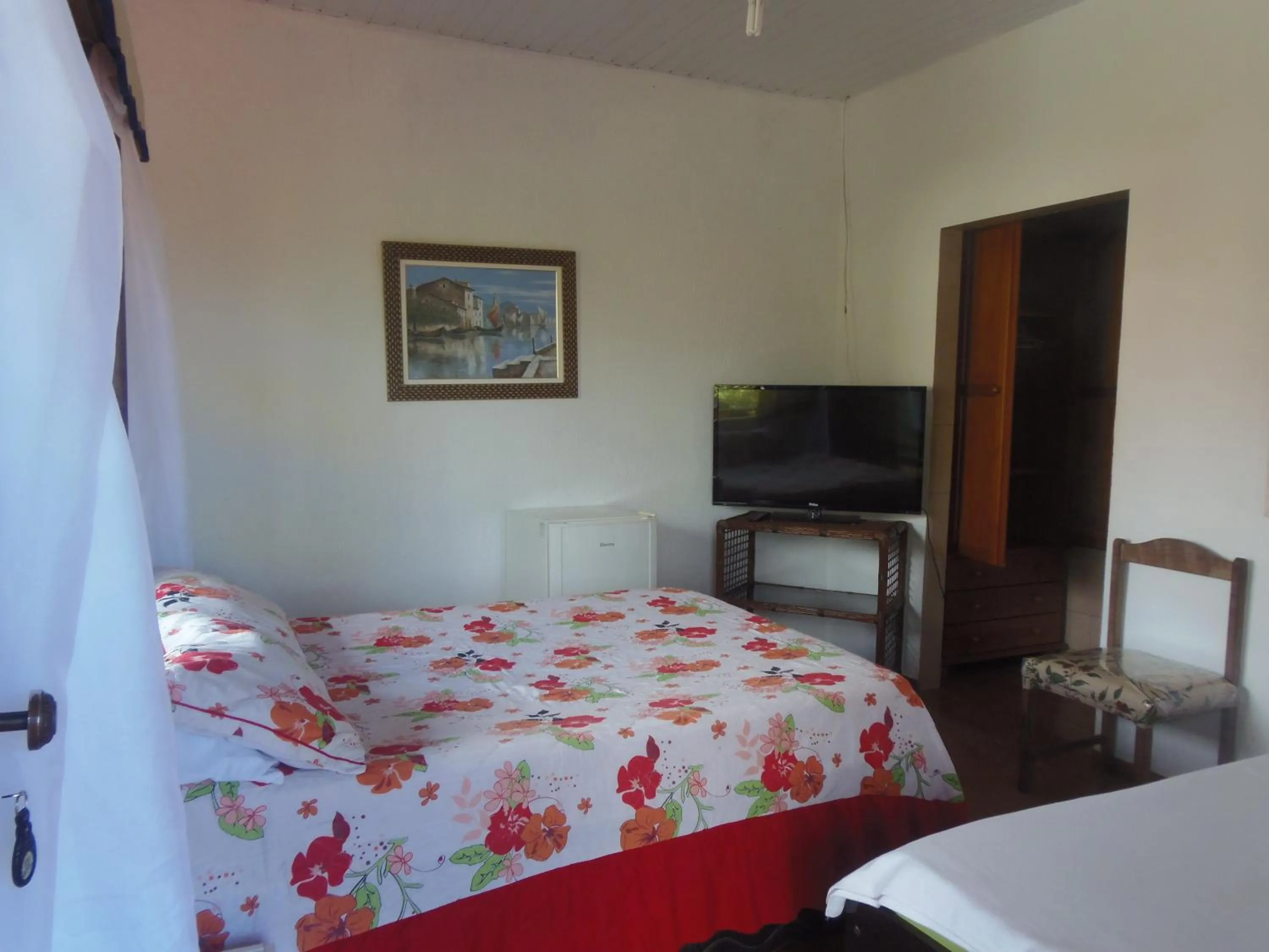 Bed in Pousada Paraguaya