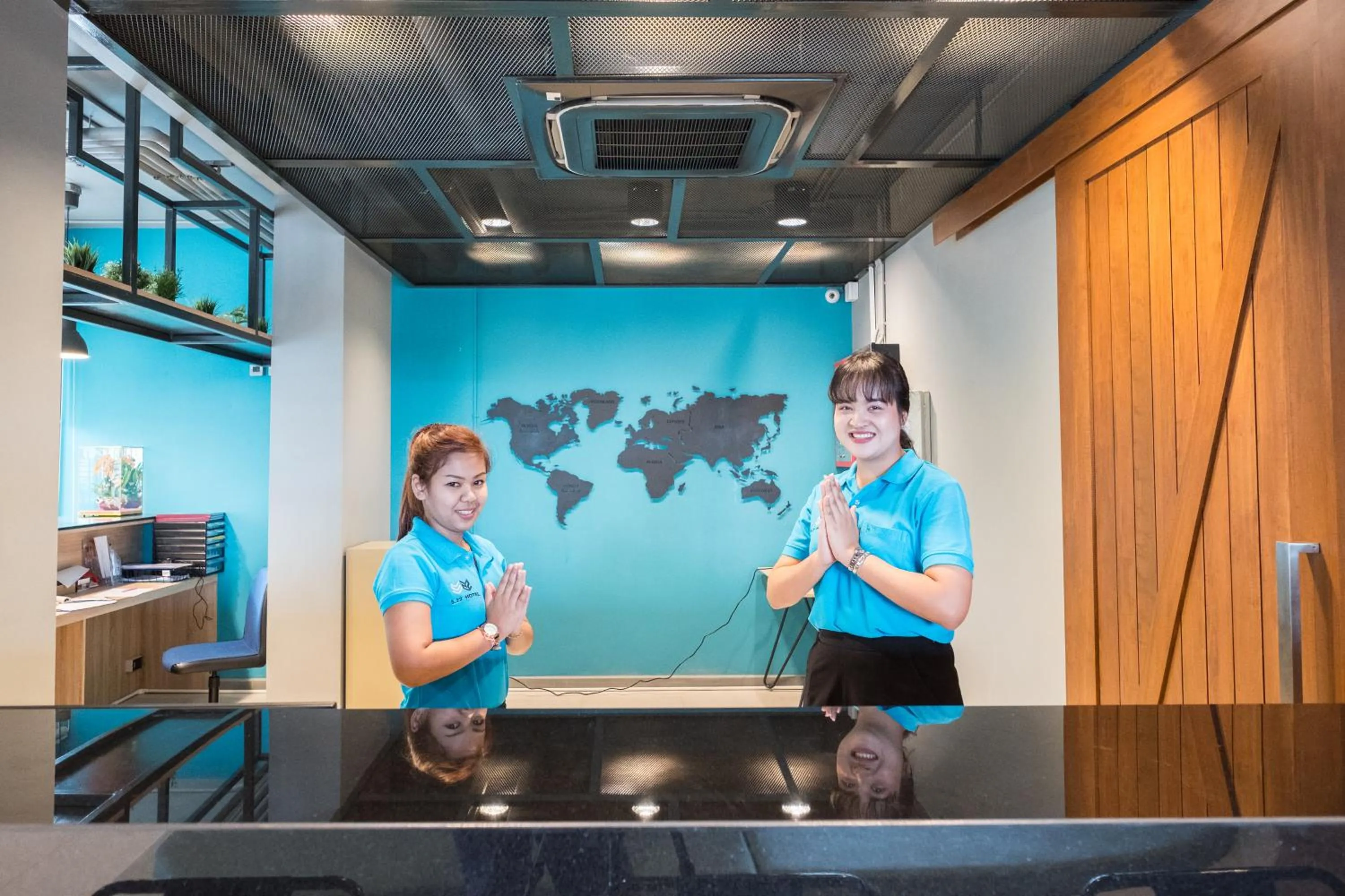 Staff in S.22 Hotel Suratthani