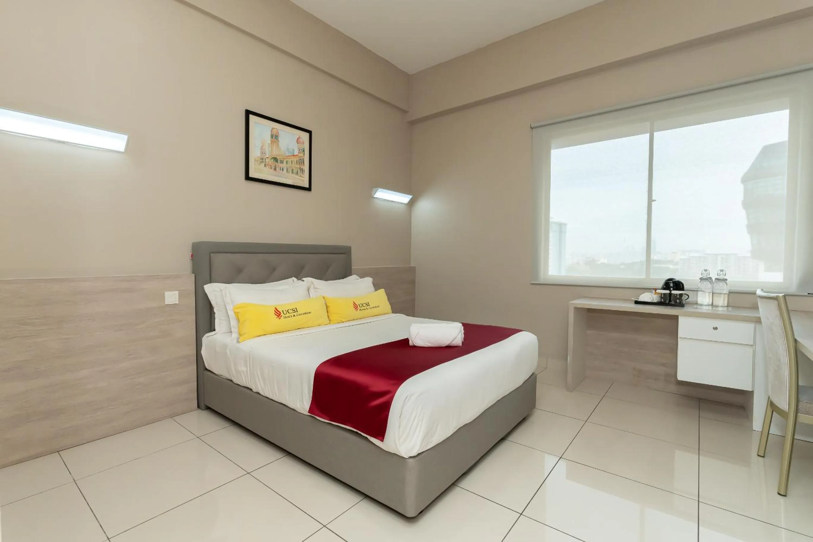 Bedroom, Bed in Le Quadri Kuala Lumpur By UCSI Hotels