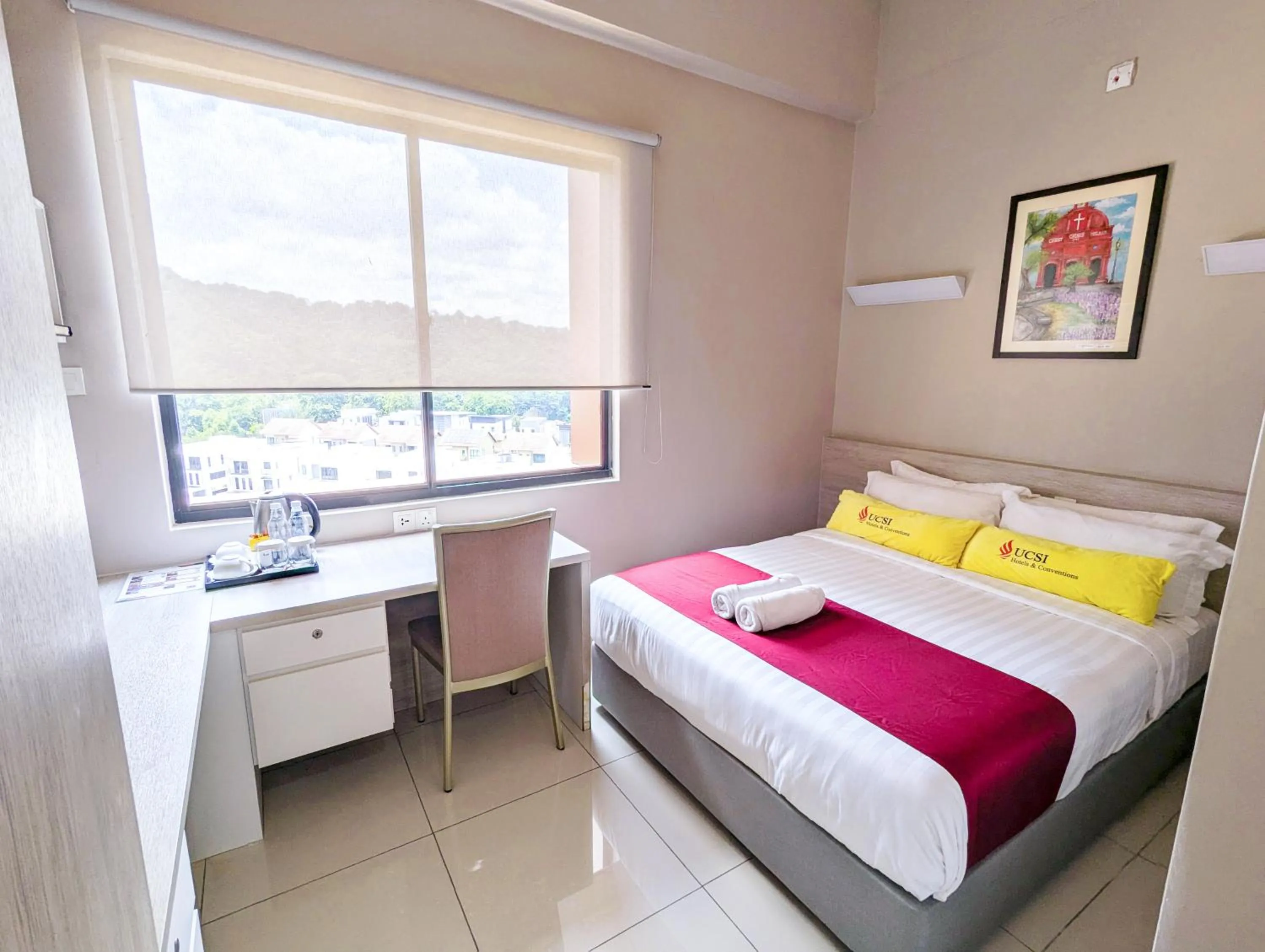 Bedroom, Bed in Le Quadri Kuala Lumpur By UCSI Hotels