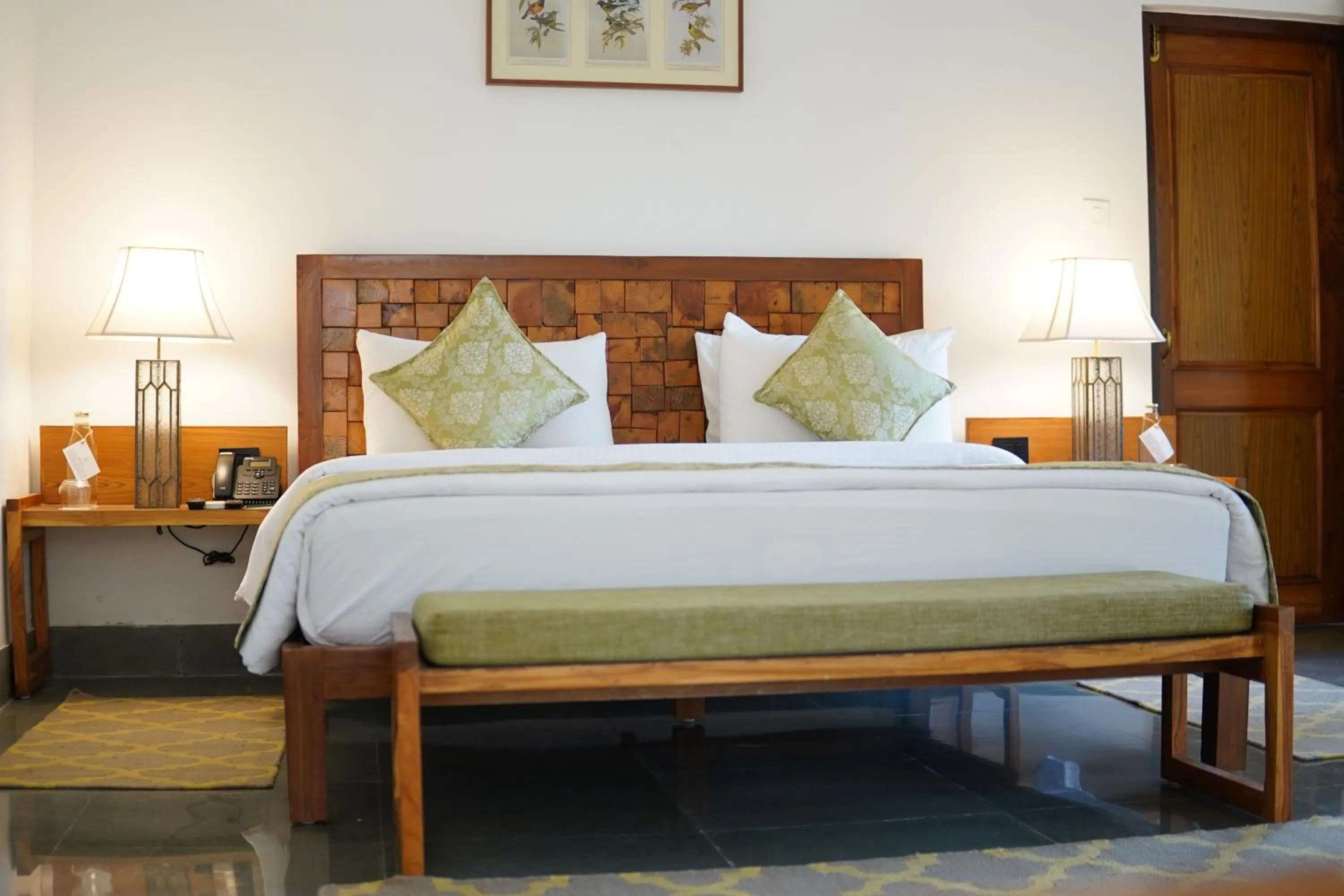Bed in Saraca Resort & Spa Corbett