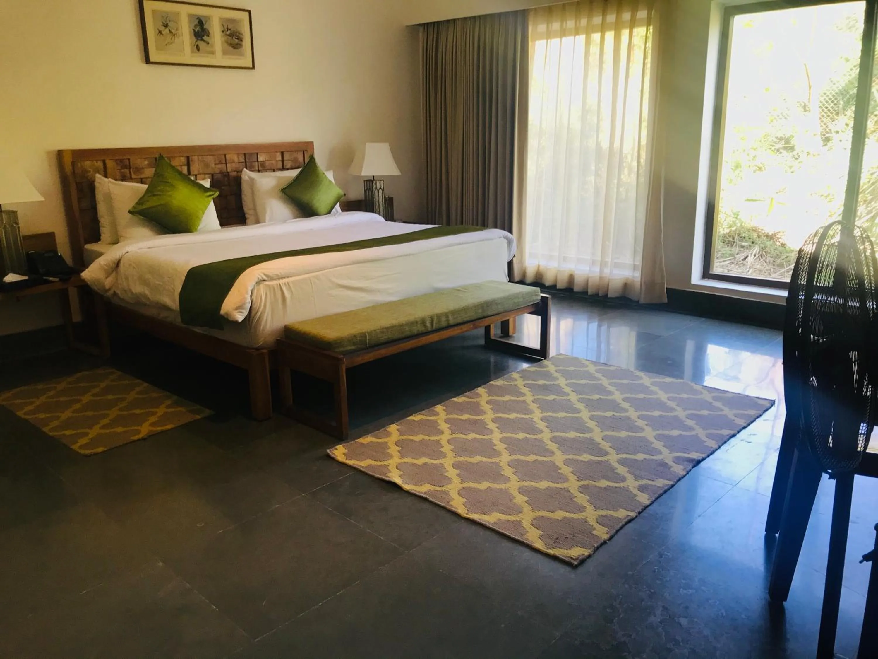 Bedroom, Bed in Saraca Resort & Spa Corbett