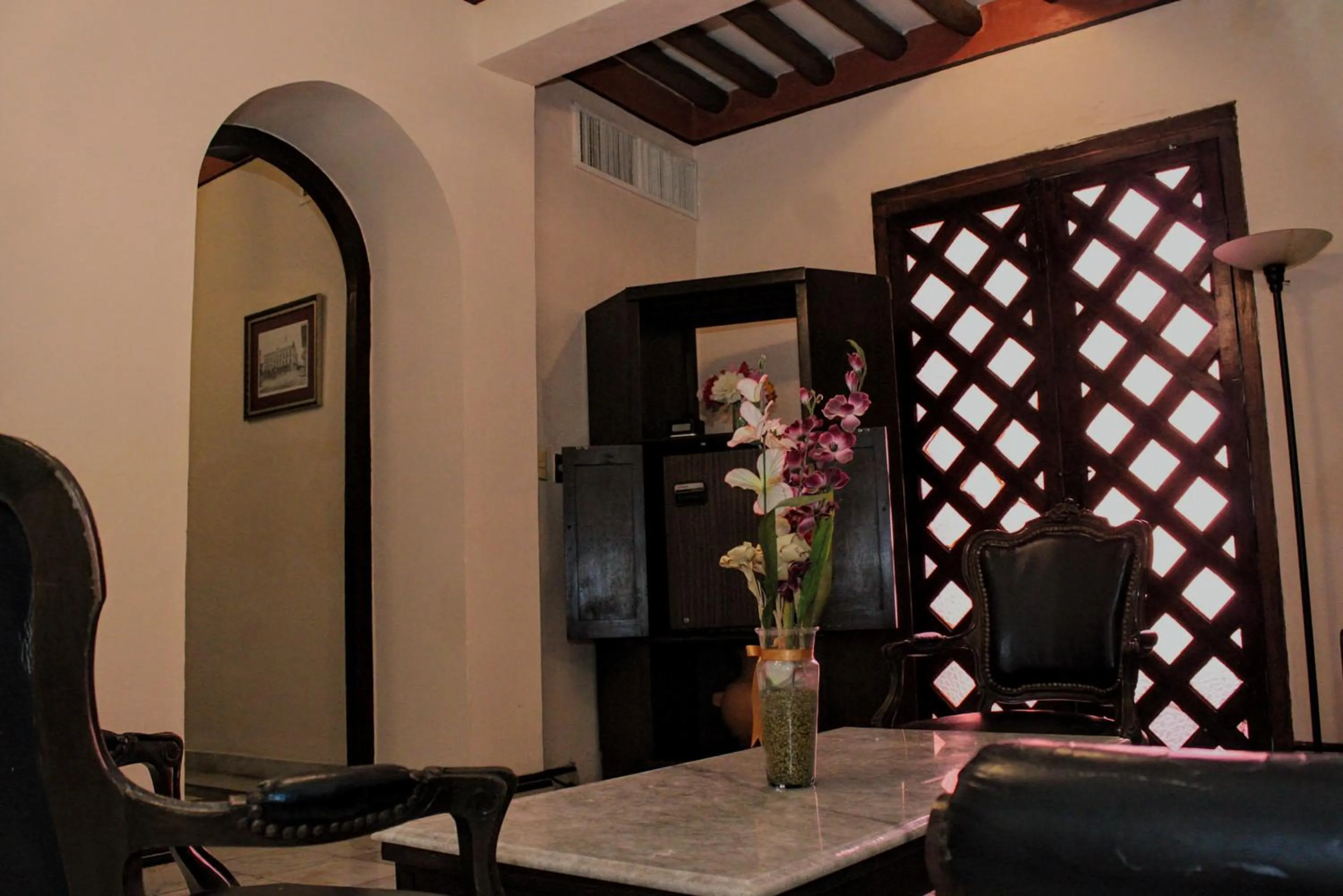 Bed in Casa del Balam Merida