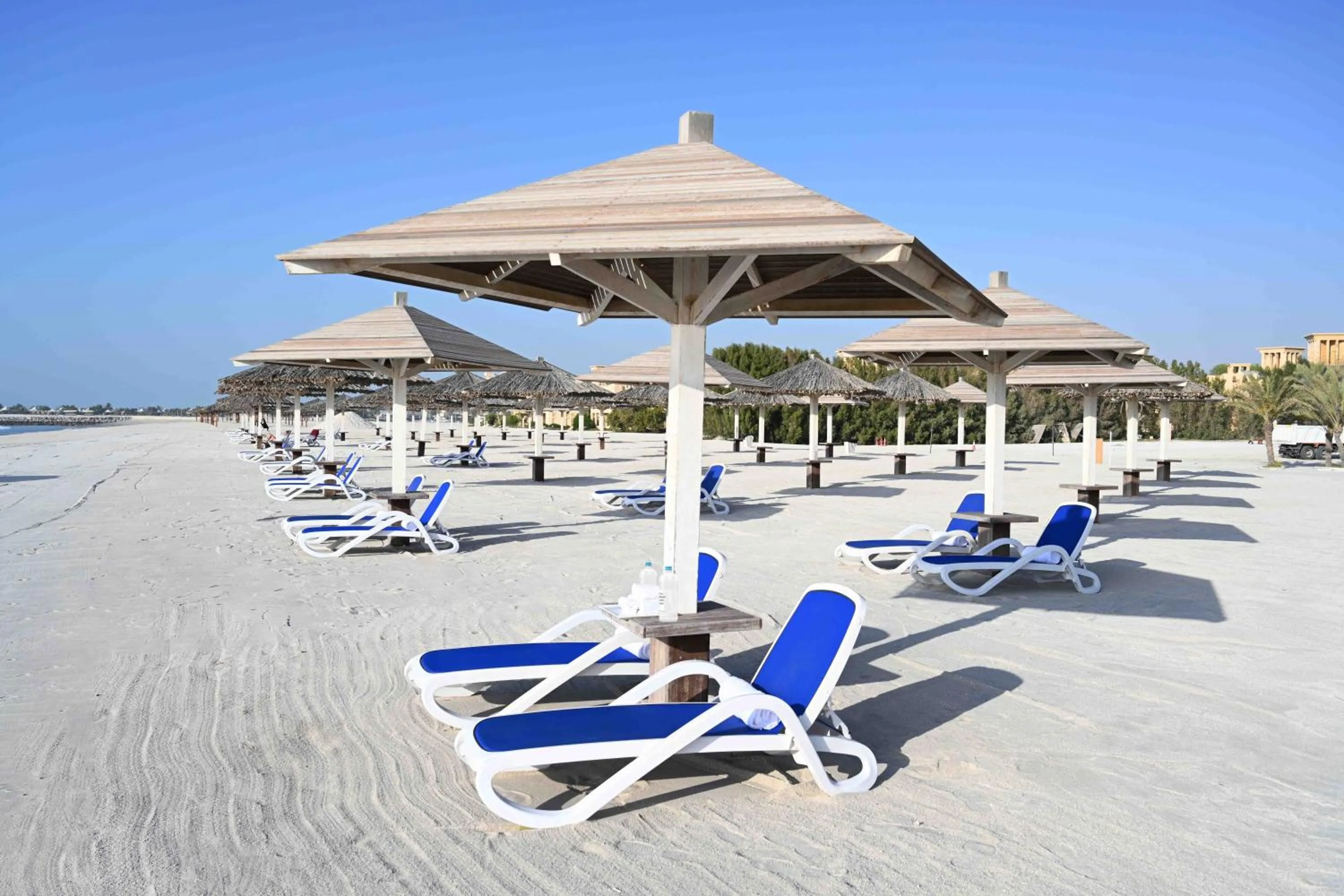 Beach in Al Hamra Residence