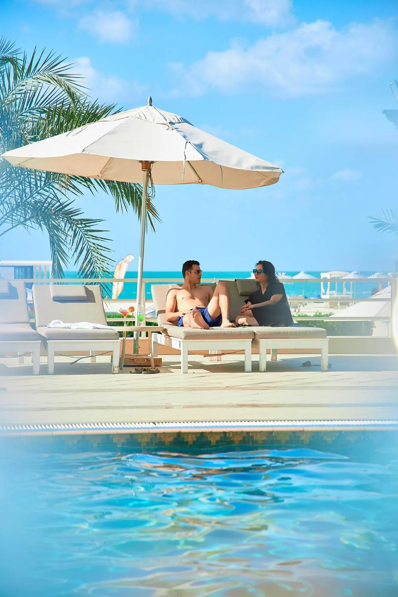 Swimming pool in Al Hamra Residence